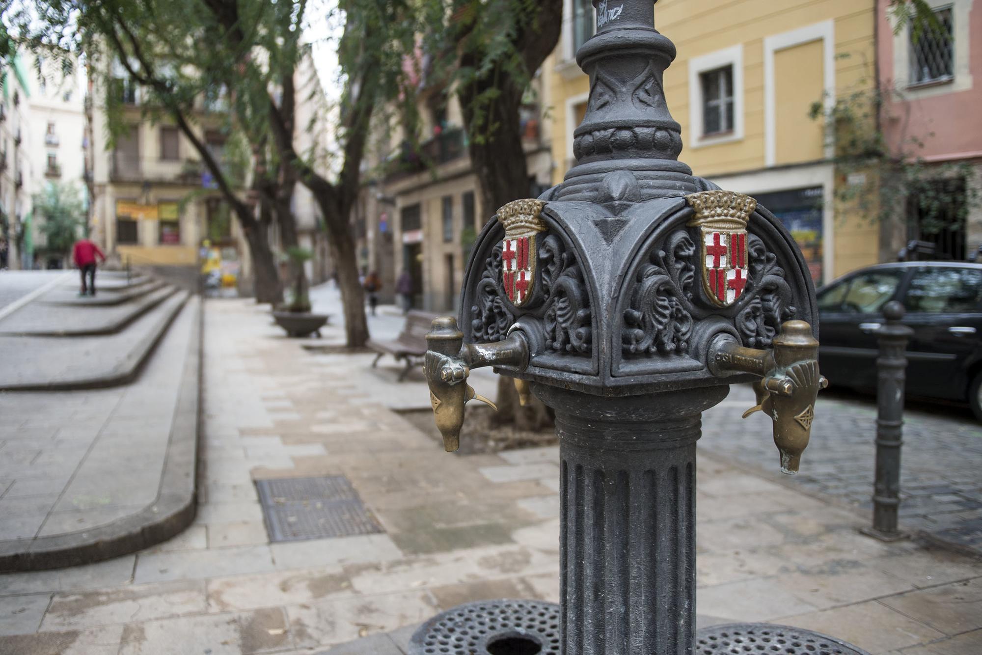 Fuente agua Barcelona