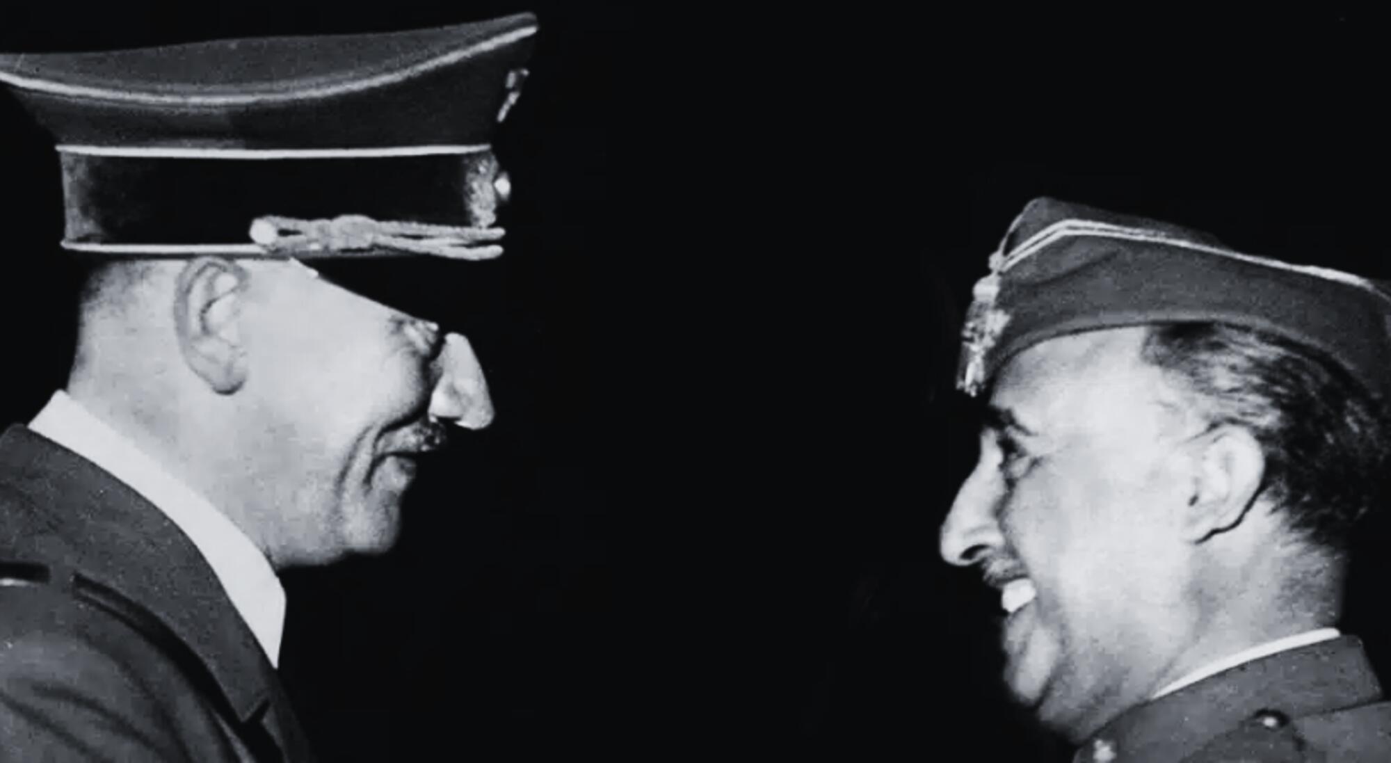 Hitler y Franco