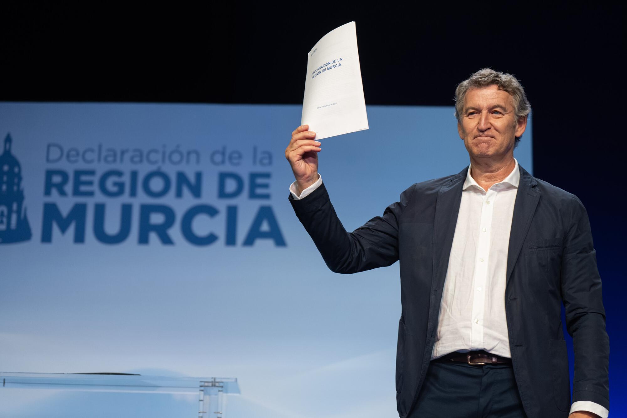 Declaración de la Región de Murcia Feijóo