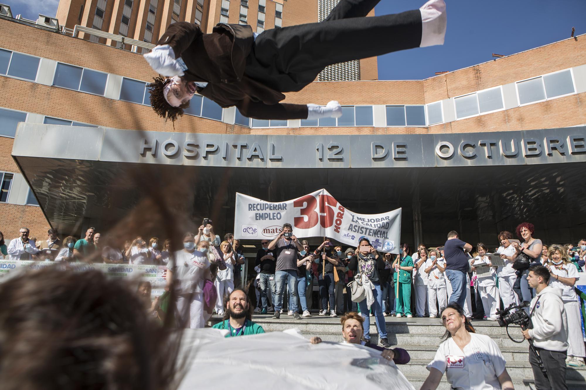 Concentración en el Hospital 12 de Octubre. Huelga por las 35 horas. - 5