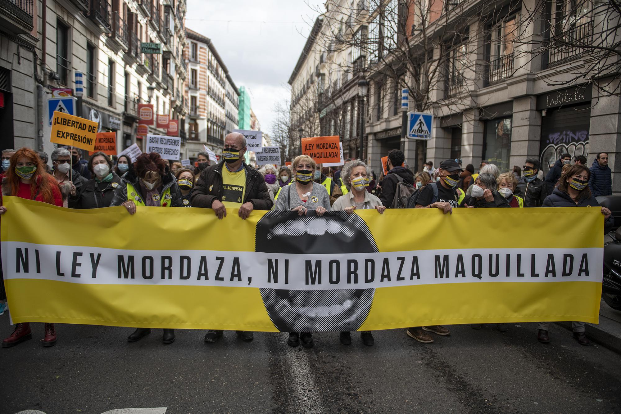 Manifestación No a la ley Mordaza 2022 - 13