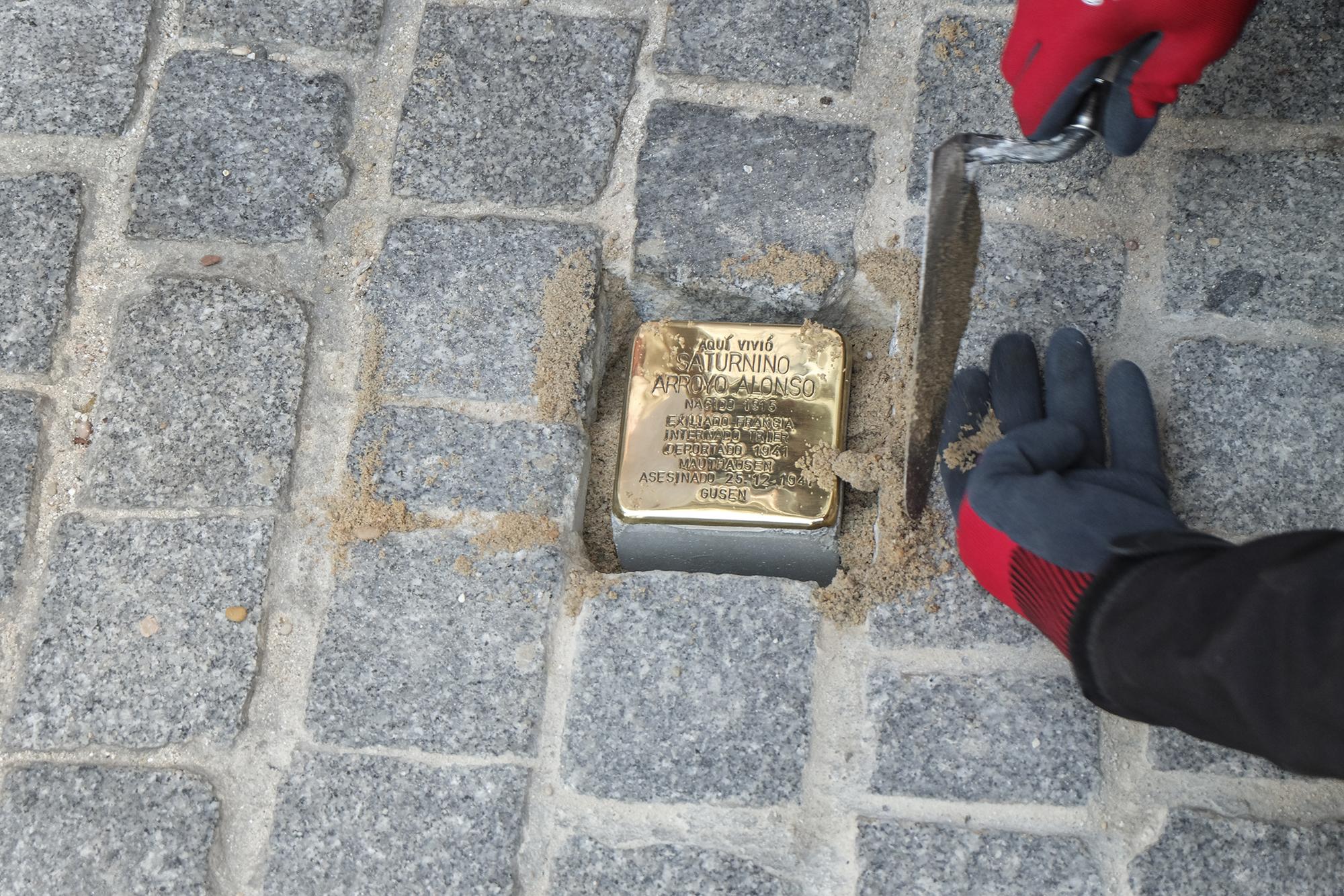 placas en  Madrid recuerdan a  republicanos españoles víctimas de los campos de concentración nazis 3