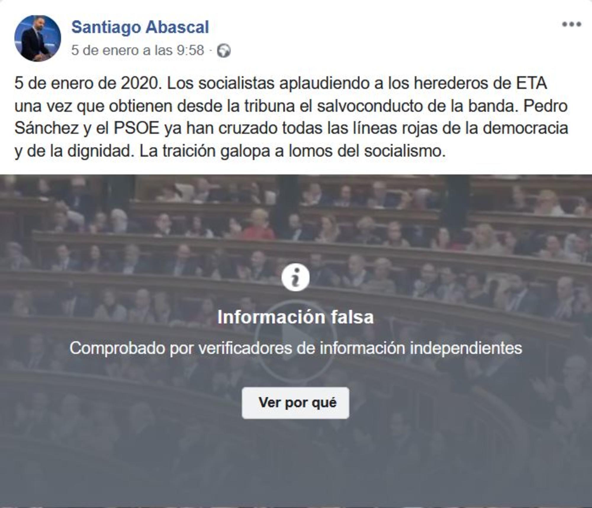 Abascal bulo Facebook 1