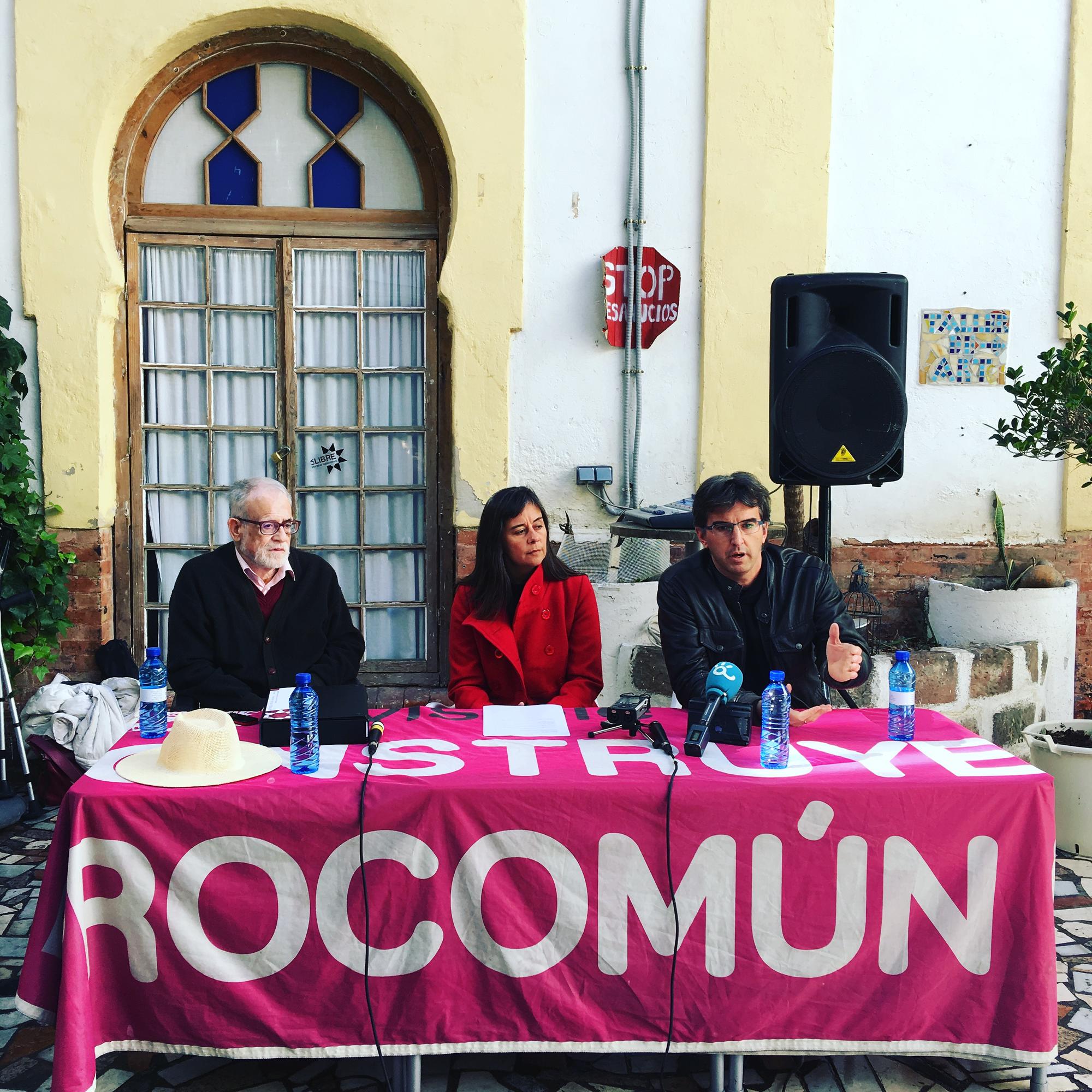 Rueda de prensa en la Casa Invisible