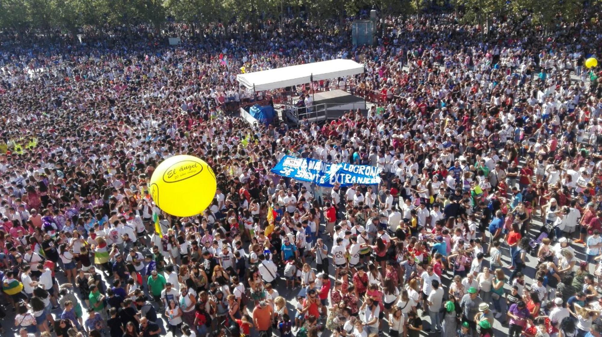 Bienvenidos refugiados logroño