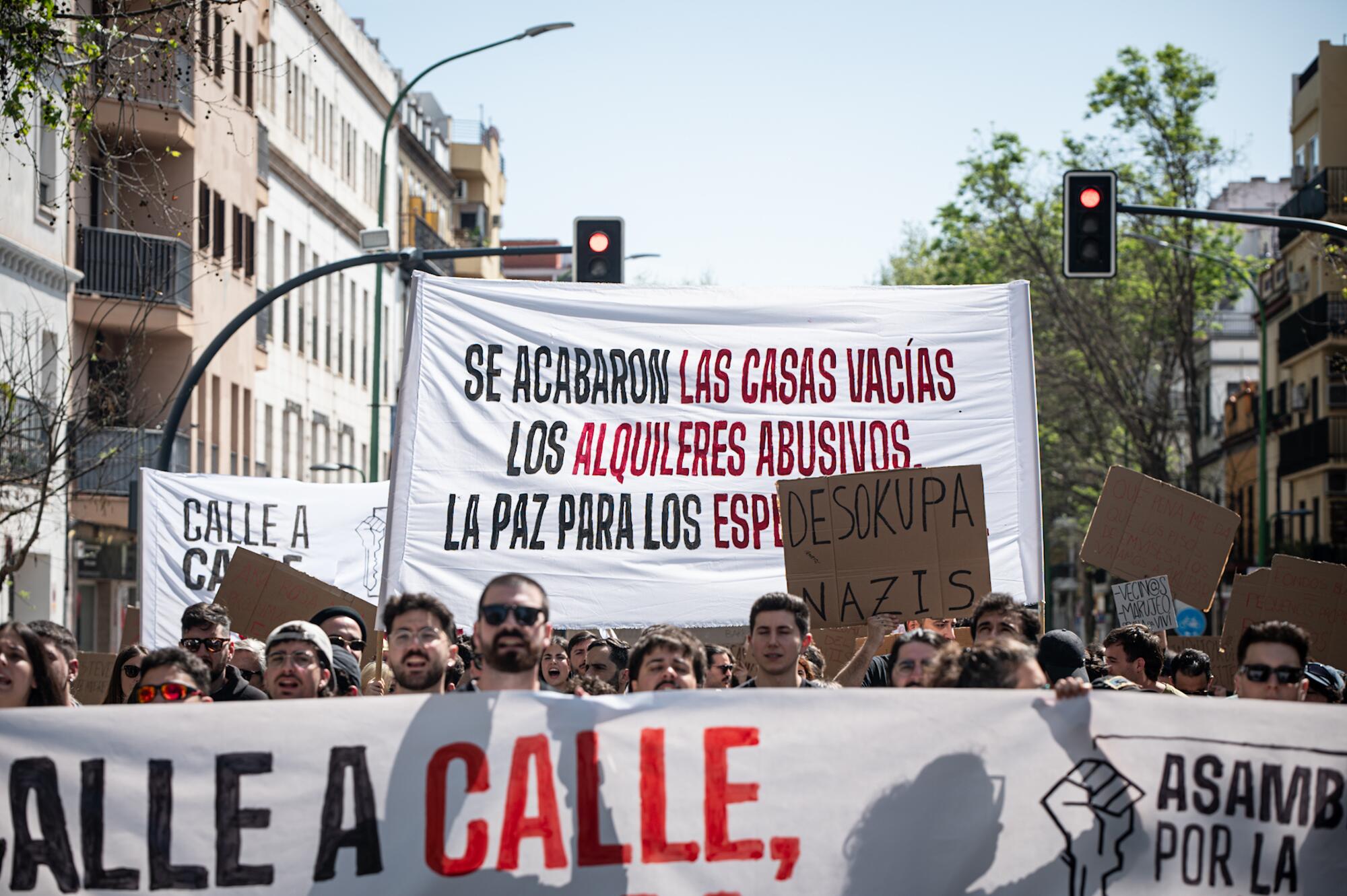 Manifestación por la vivienda en Sevilla el 5 de abril - 2
