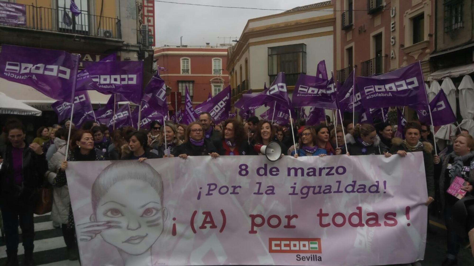 Sevilla manifestacion 8 de marzo