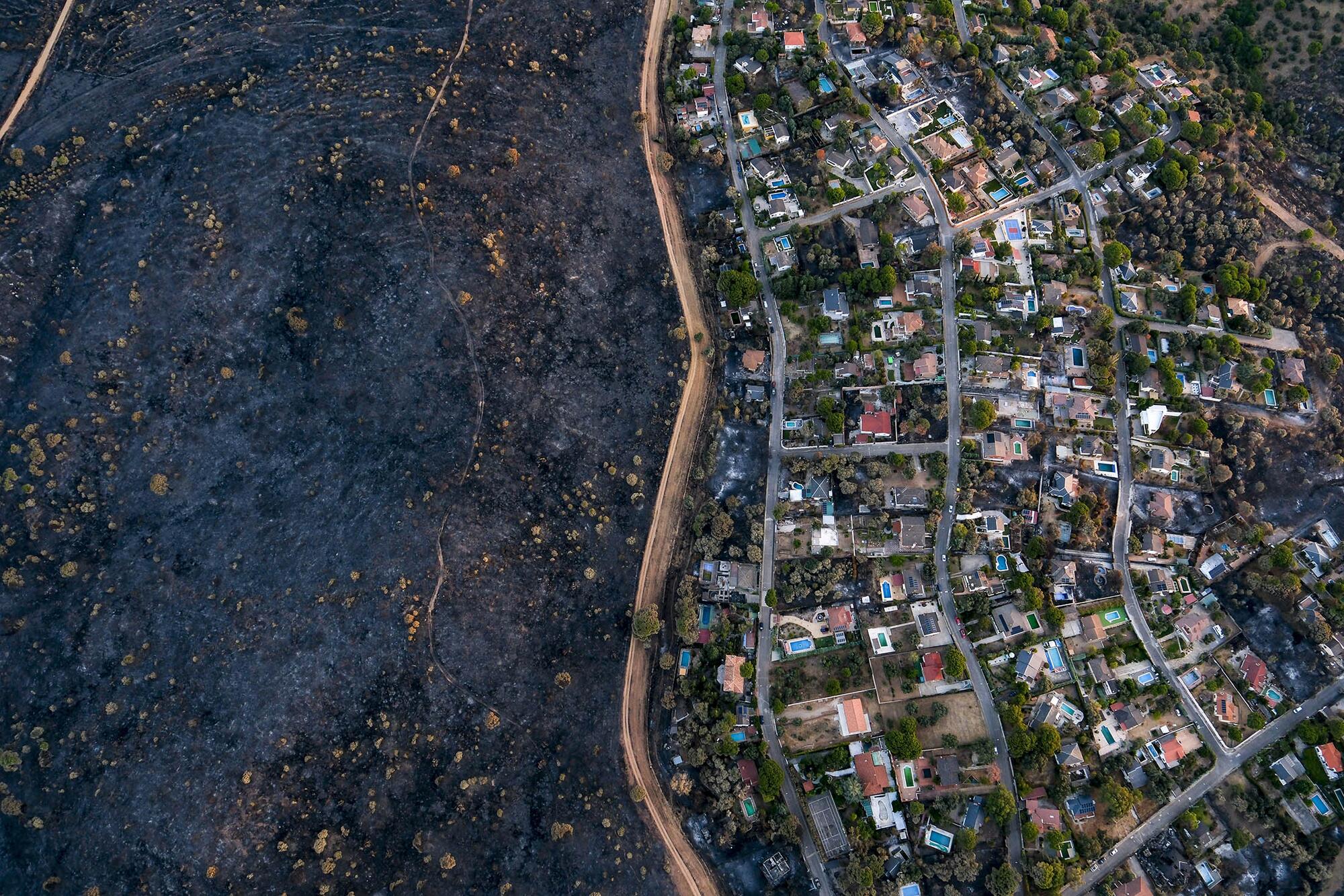 Fotografia aerea grandes incendios forestales  - 2