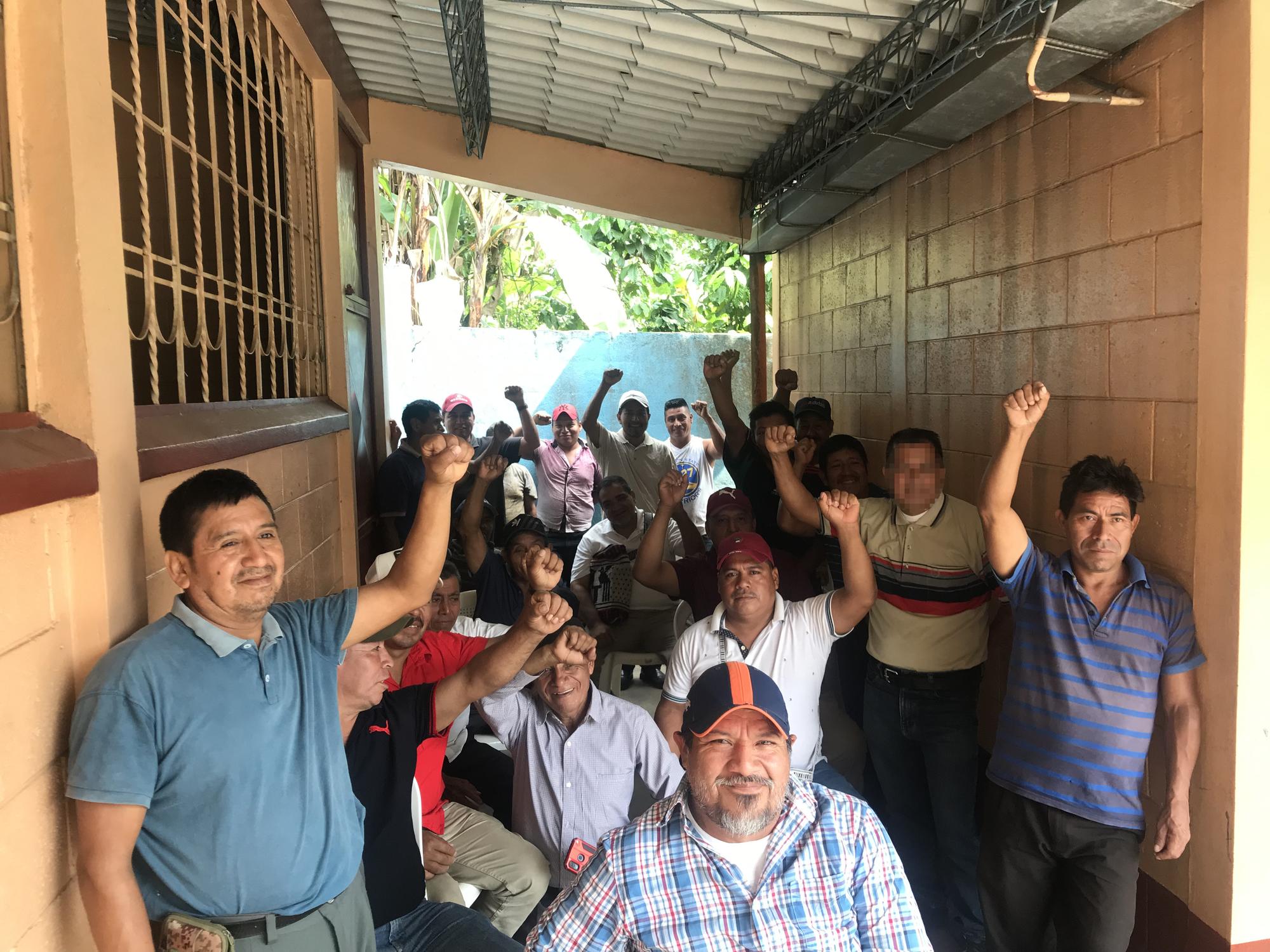 Asamblea en San Carlos (San Marcos, Guatemala)