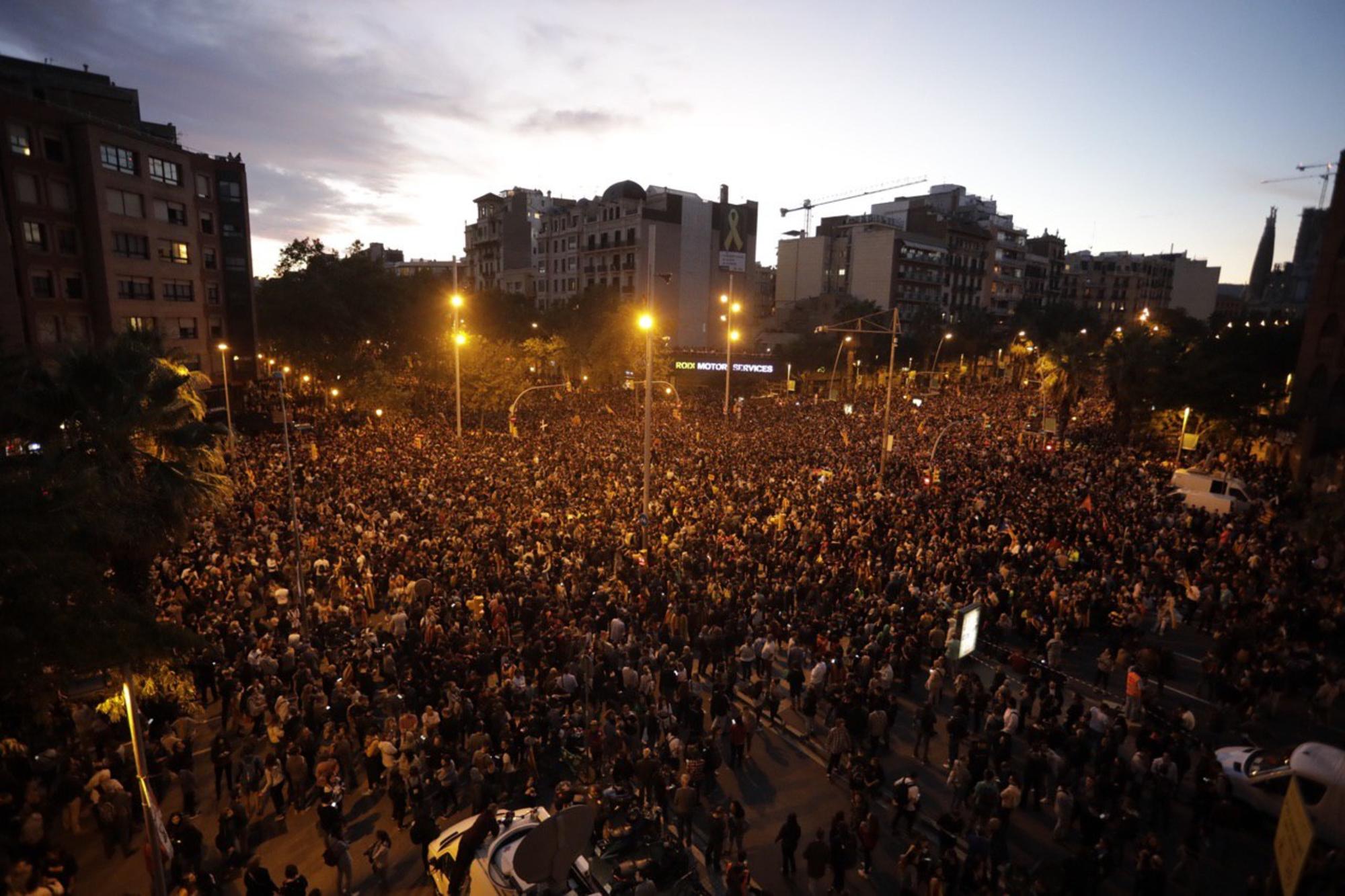 Barcelona manifestacion proces 16 octubre