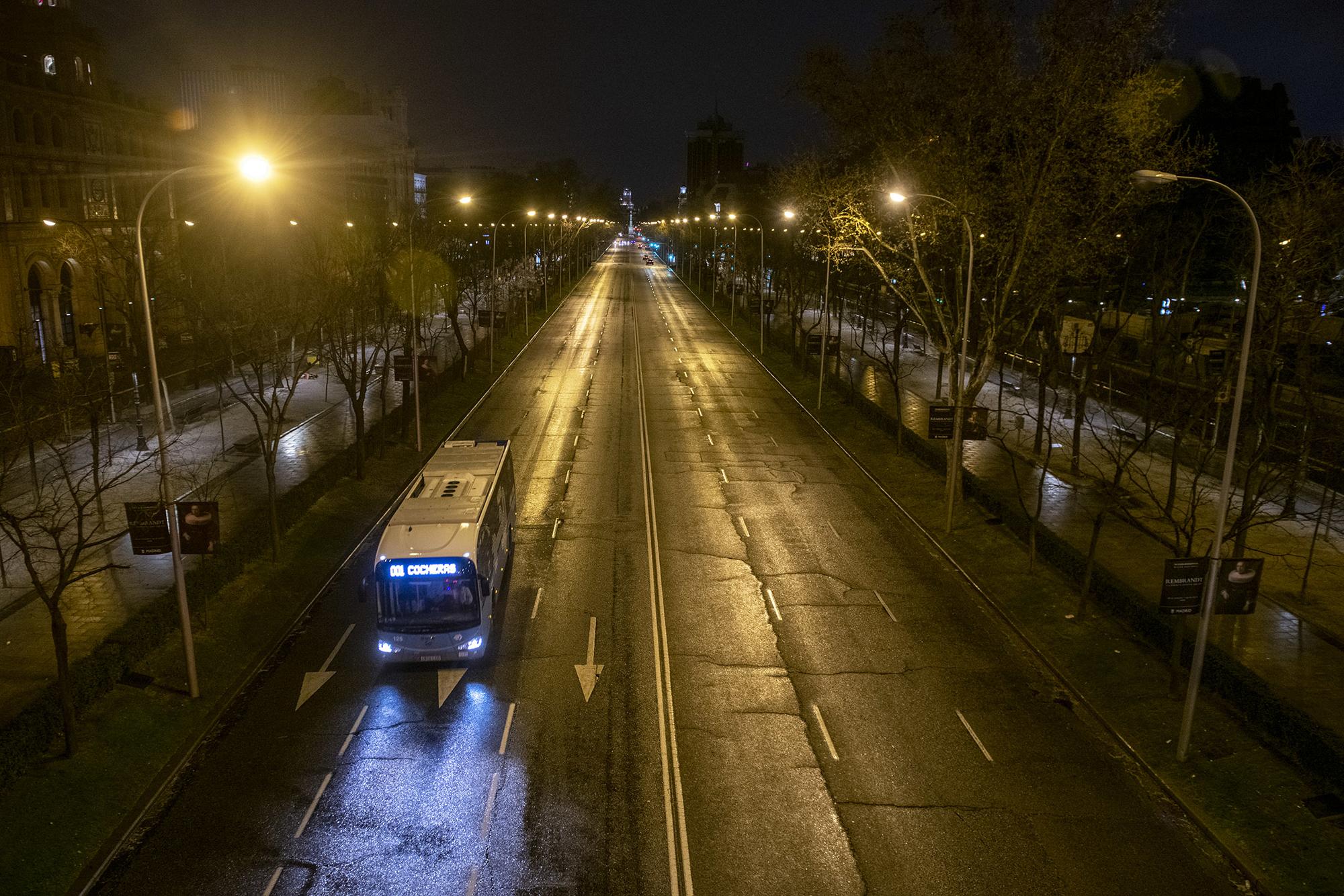 Madrid desierta coronavirus