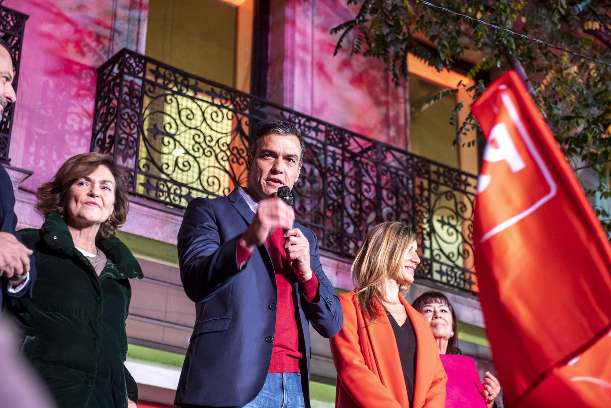 PSOE Pedro Sánchez militantes Ferraz