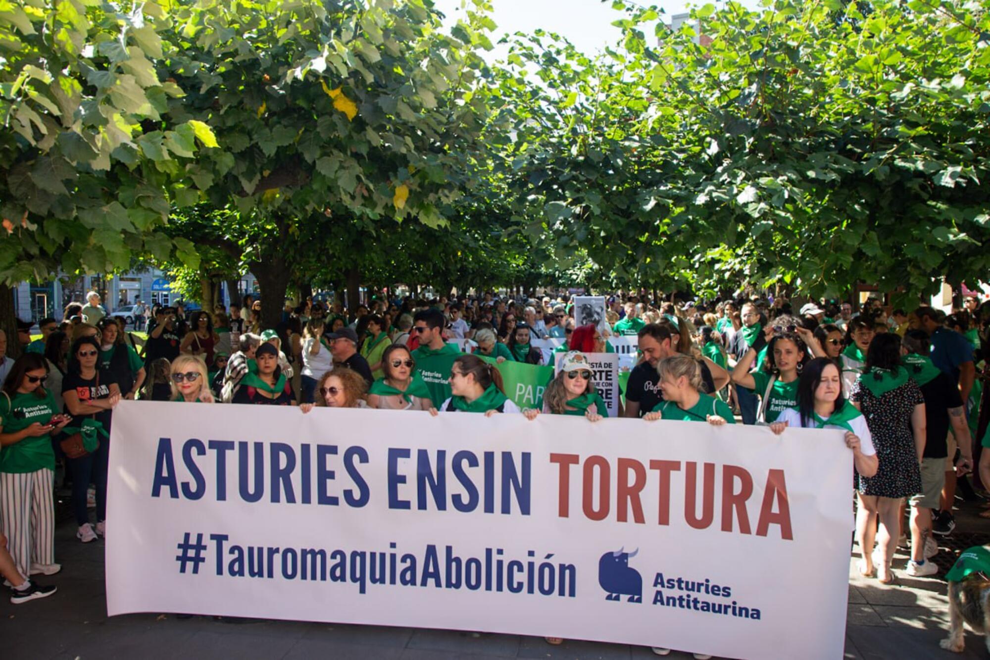 protesta antitaurina xixon