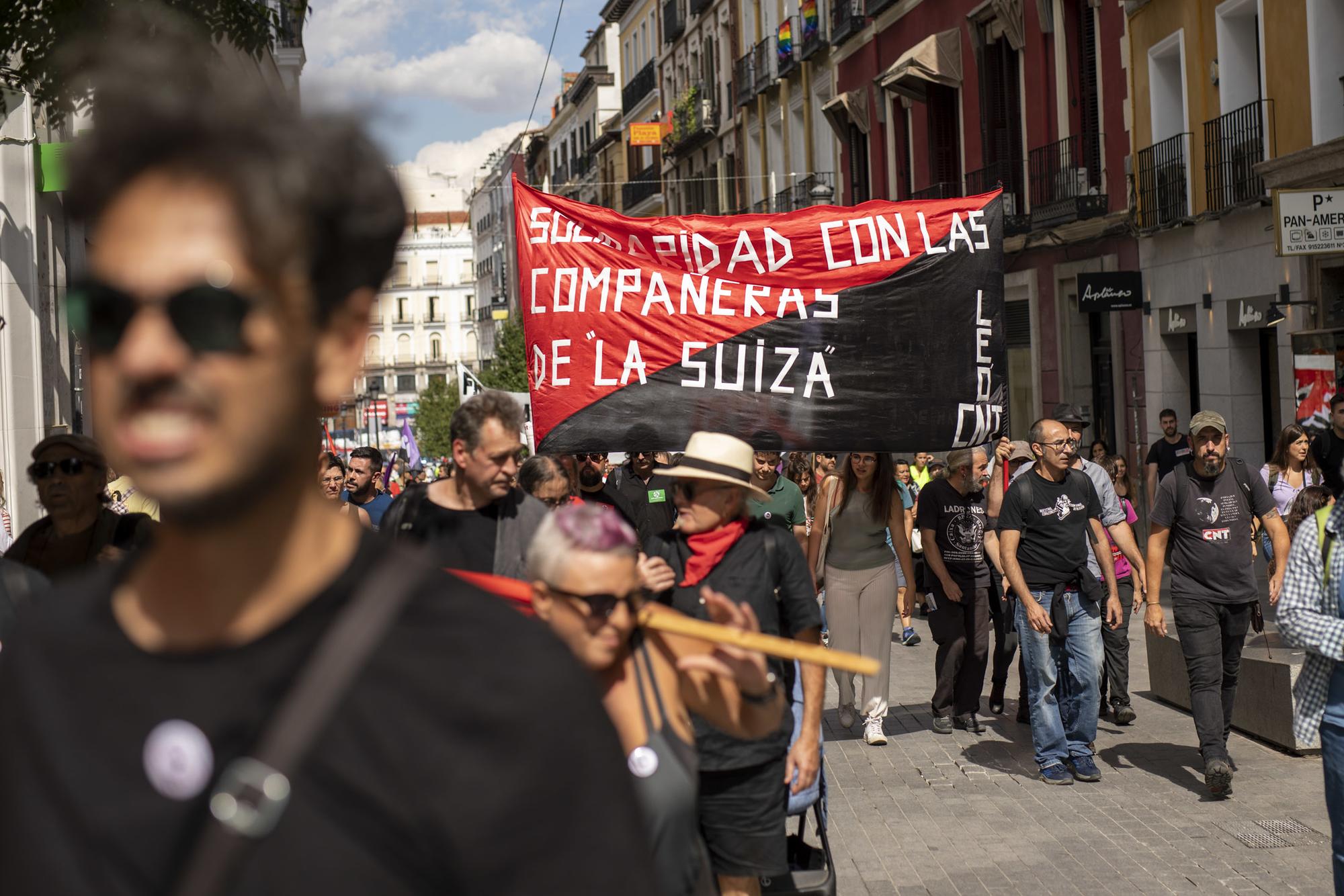 Manifestacion solidaridad La Suiza - 17