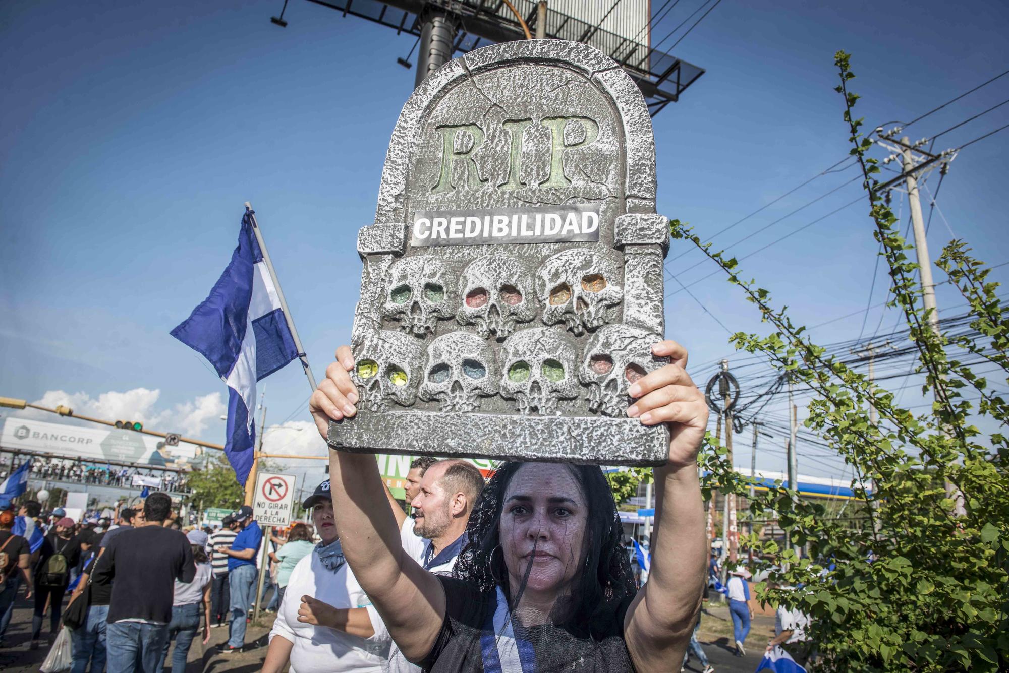 Nicaragua, marcha movimiento 19 abril