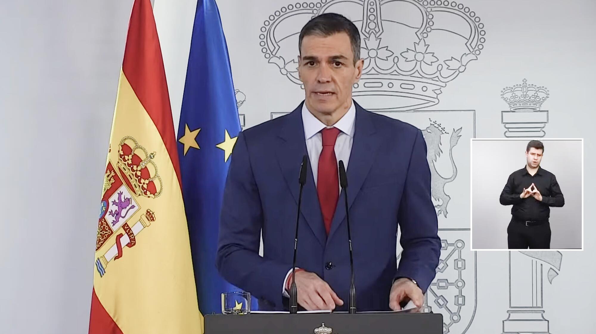Pedro Sánchez comparecencia Iran