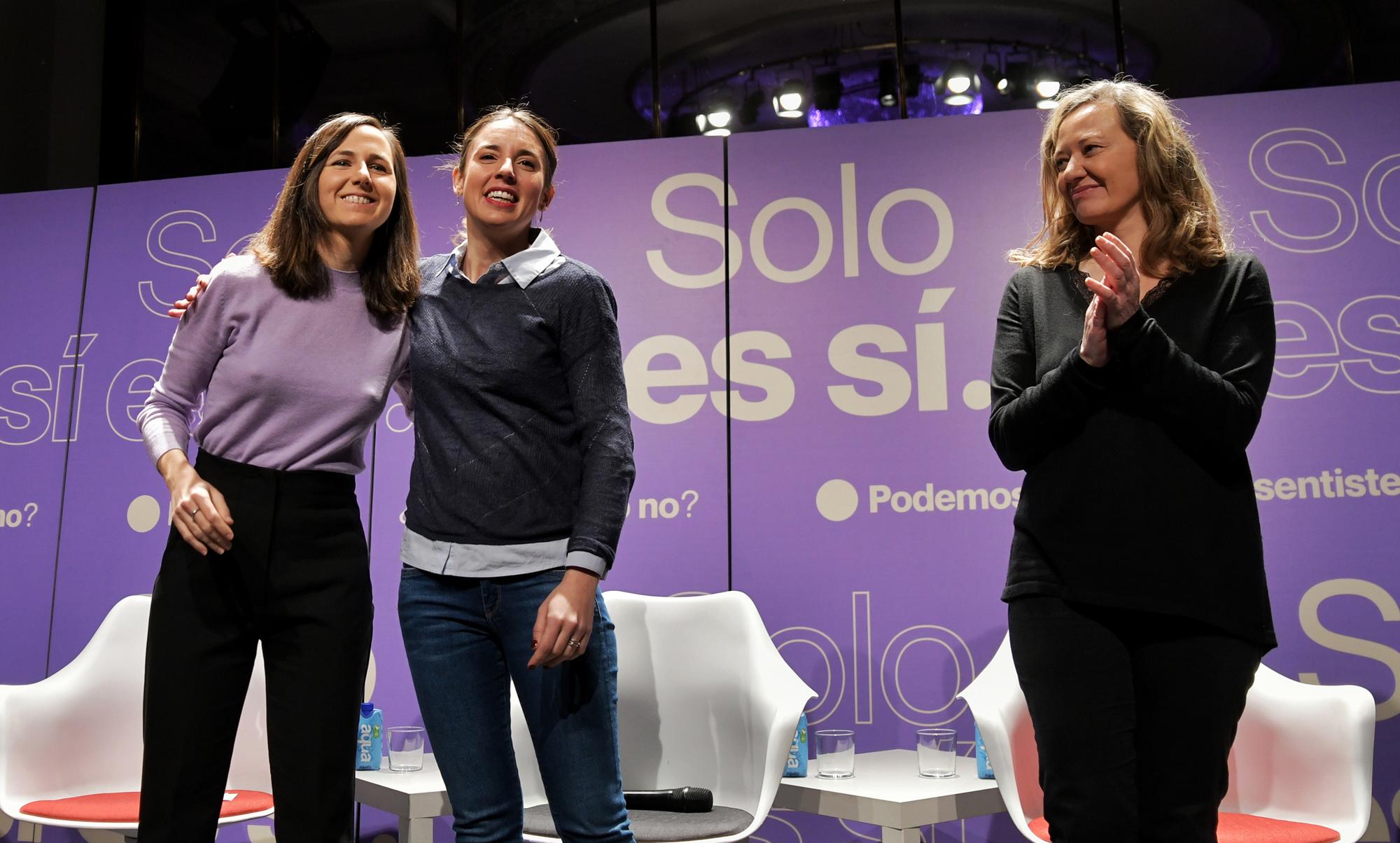 Ione Belarra acto si solo es si