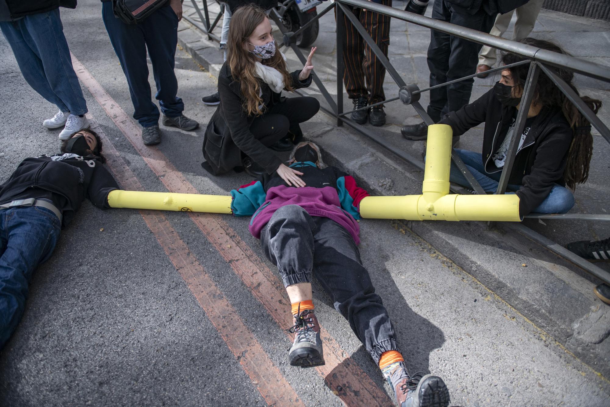 Asamblea por el clima, la protesta en imagenes - 17