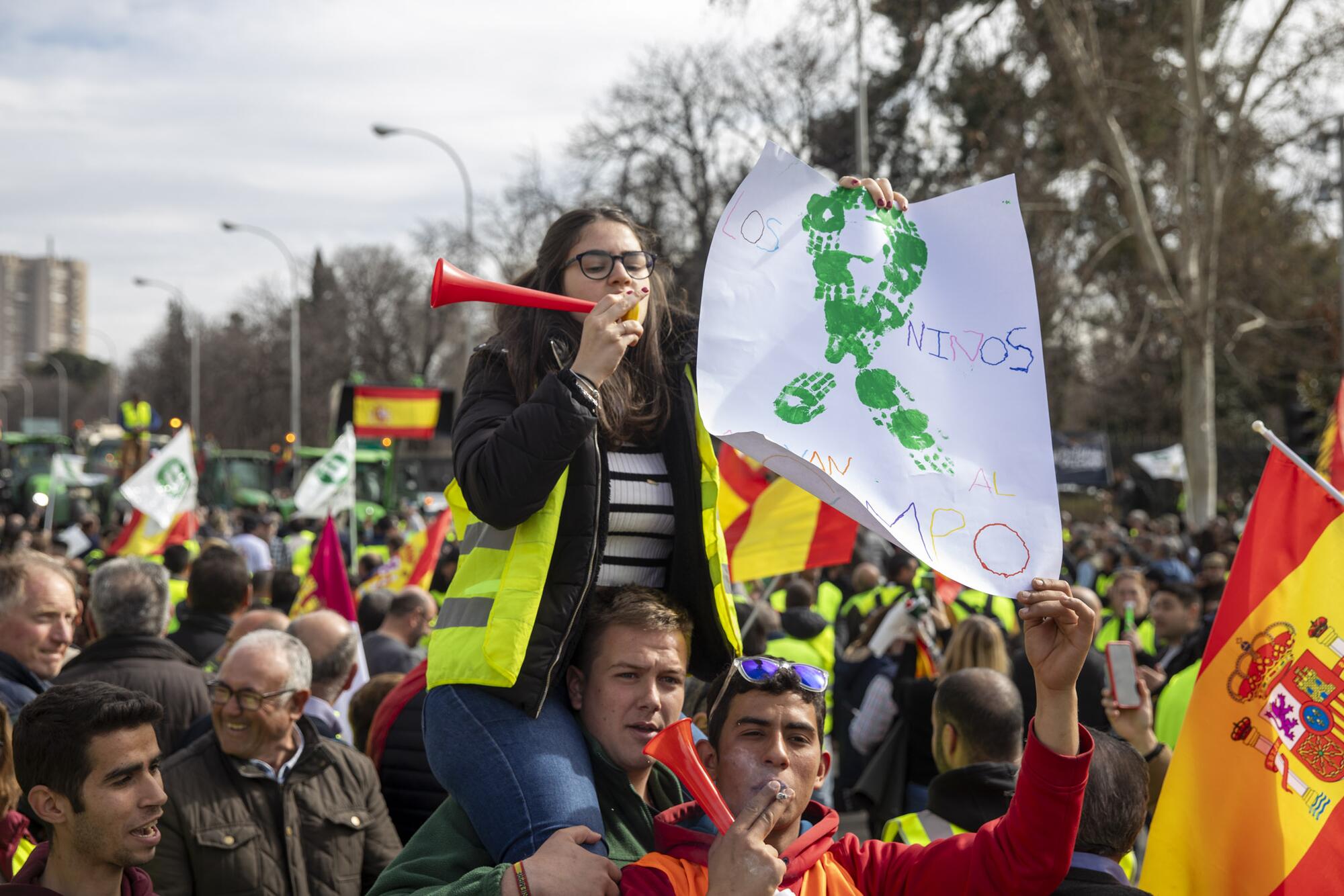 Protesta tractores Madrid - 3