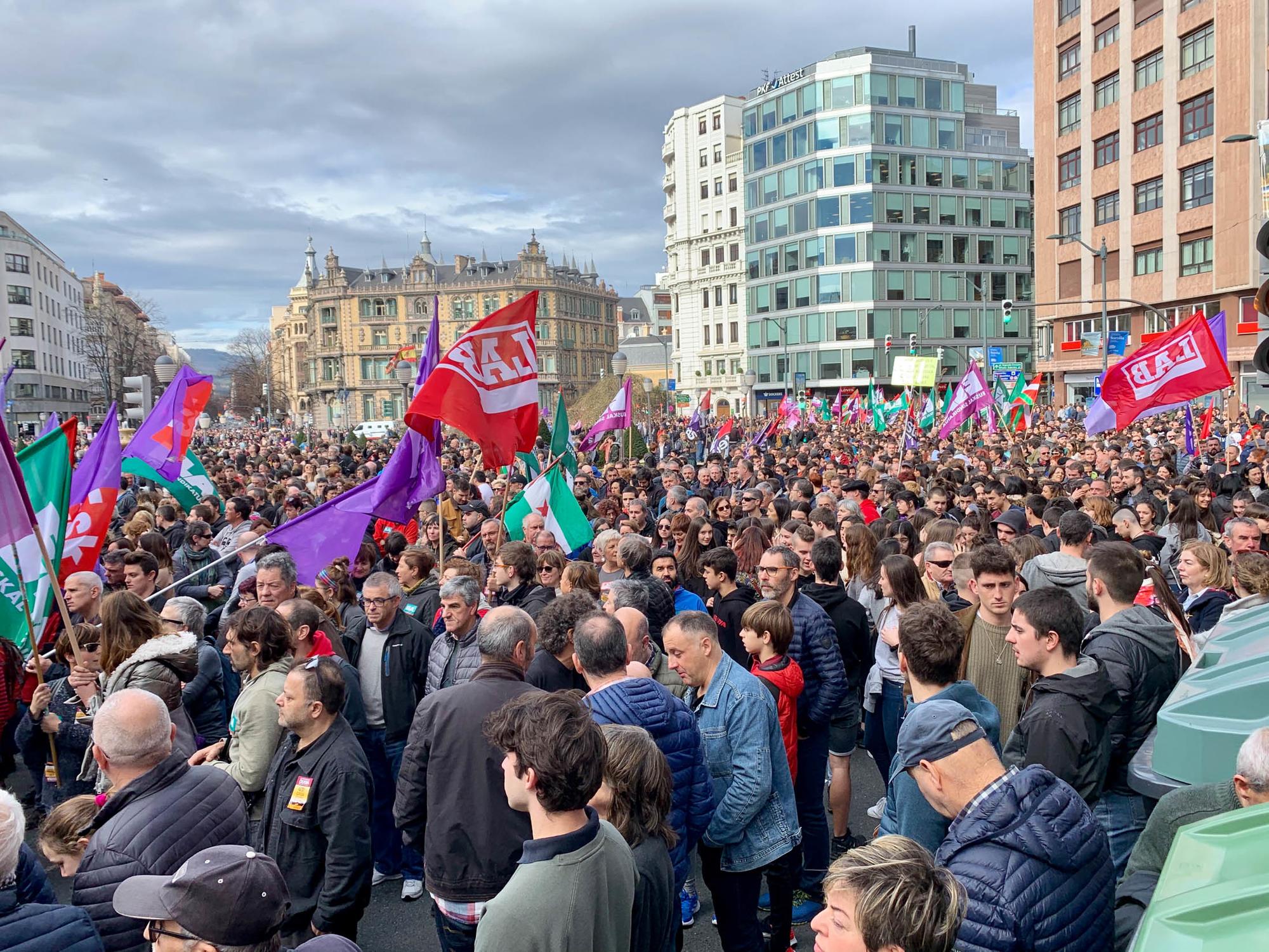 Huelga genenral pensionistas