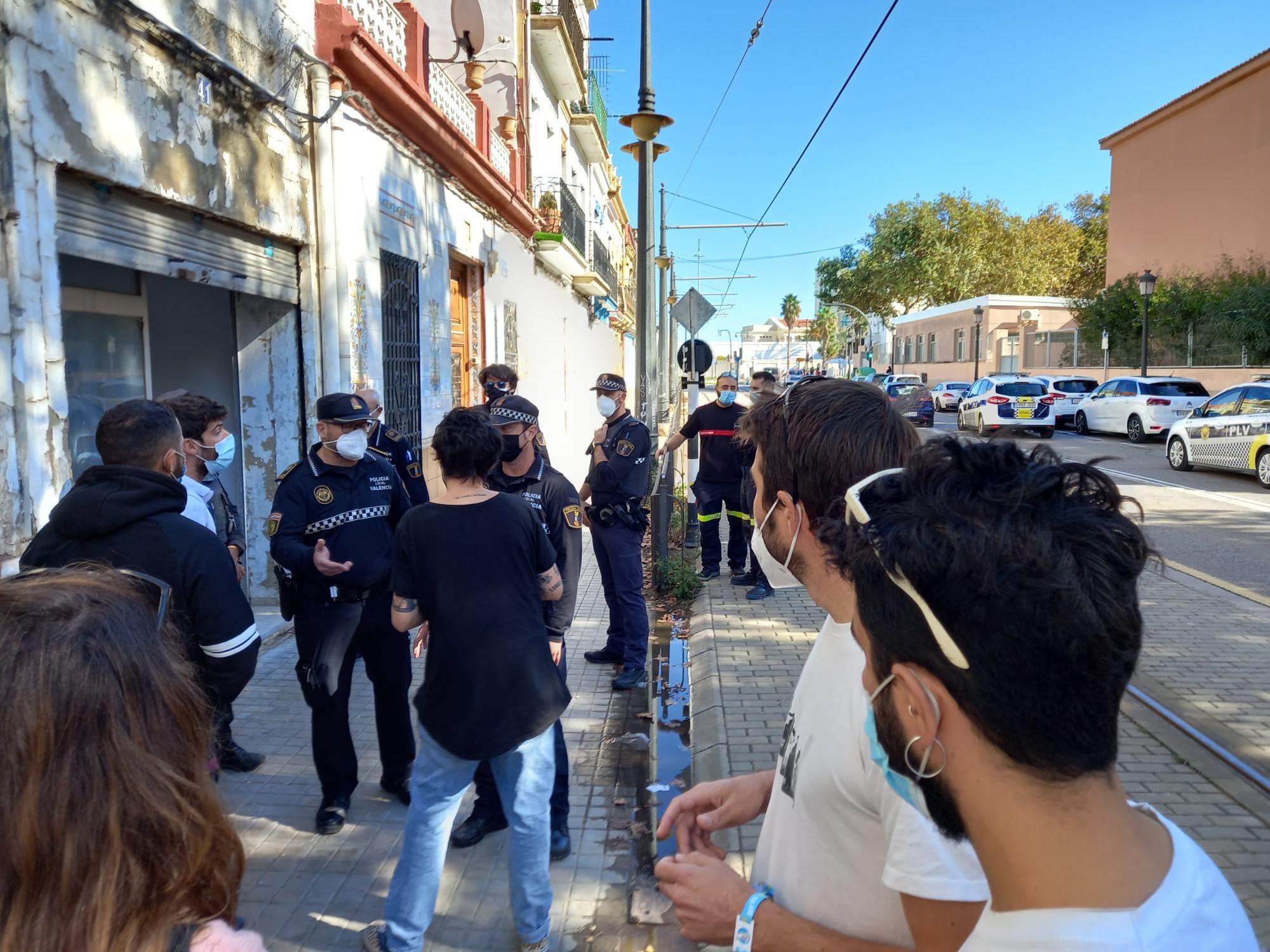 casal el clot cabanyal valencia policia