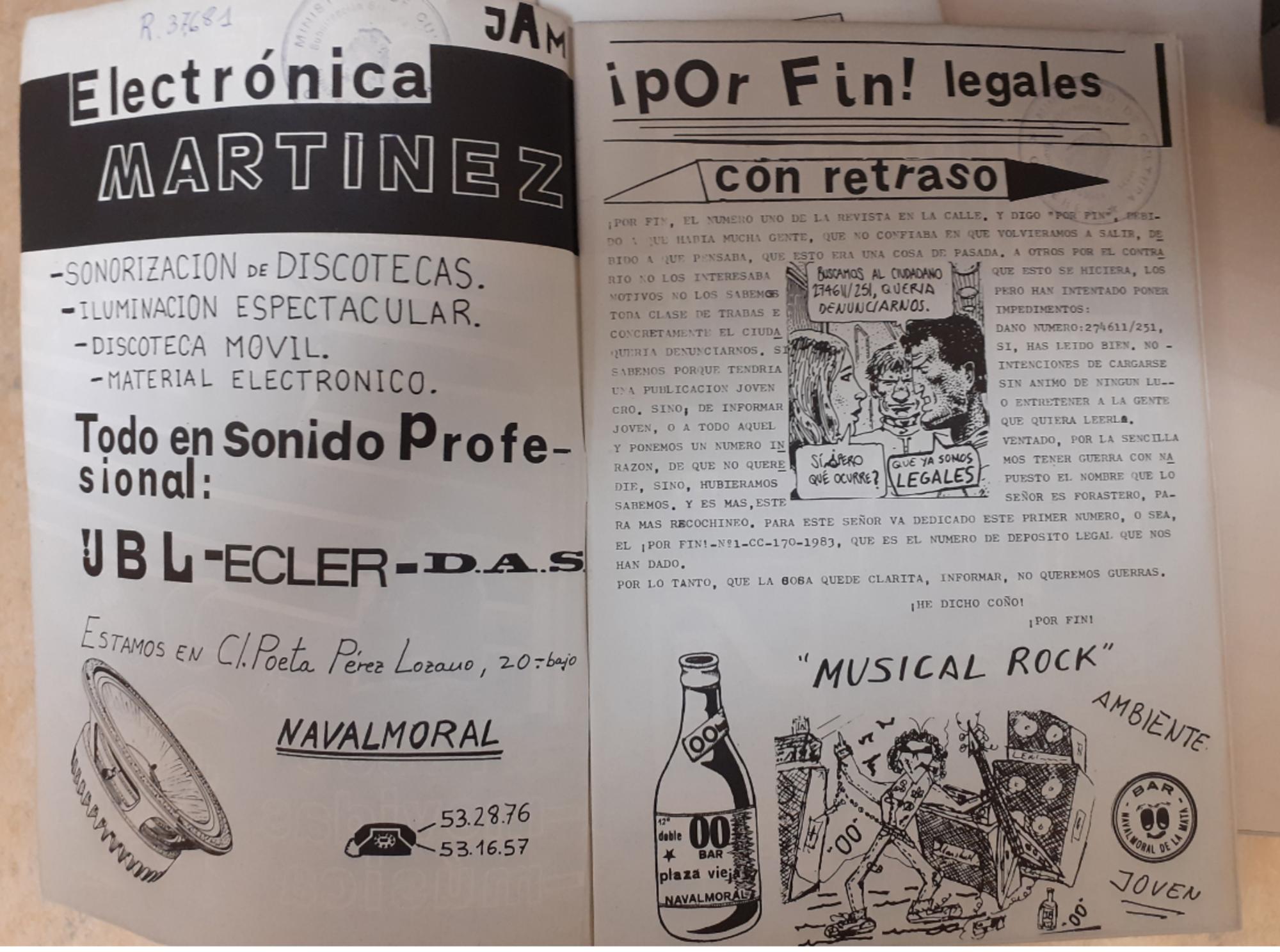 Fanzines Extremadura la Revista Total de Navalmoral de la Mata