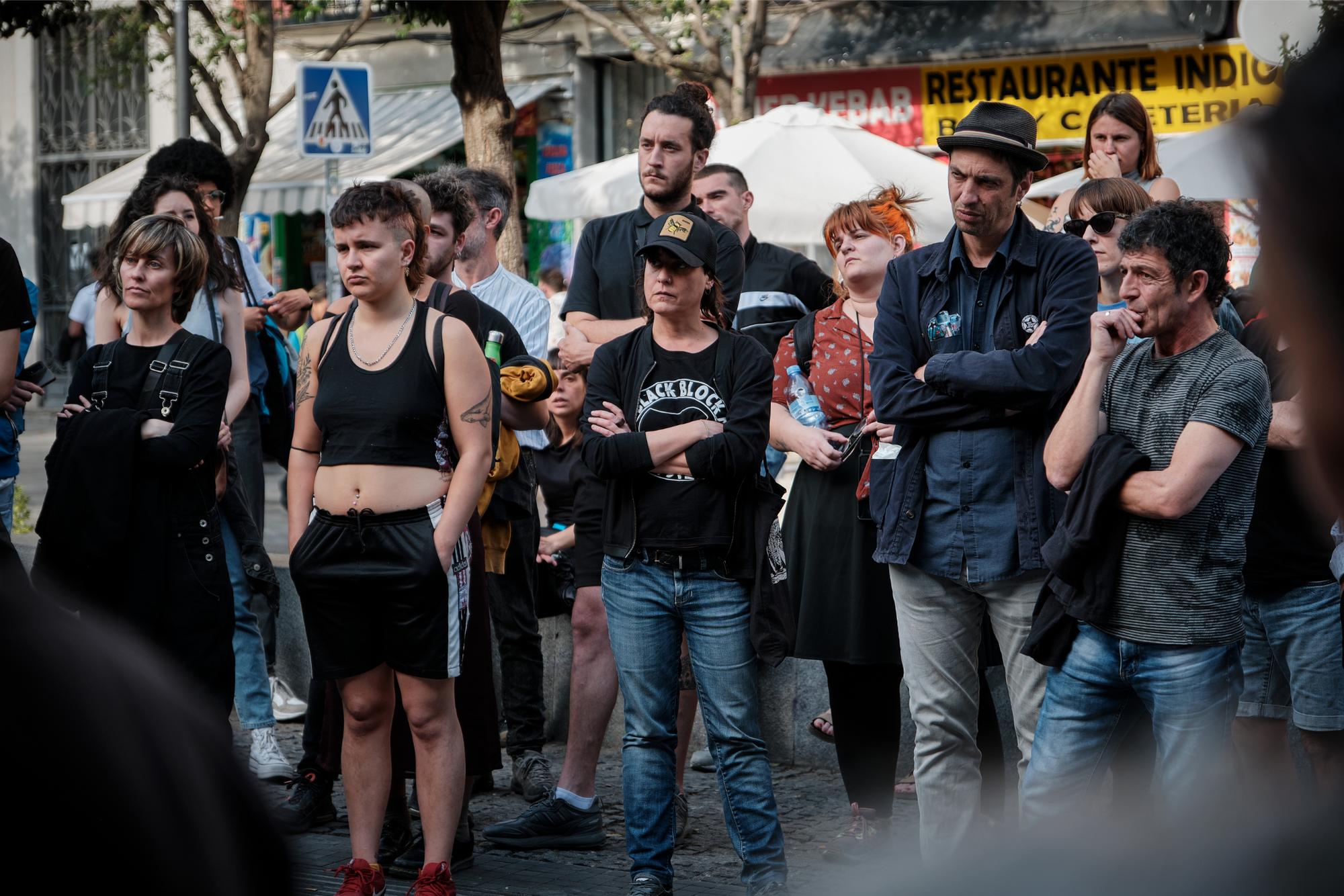 Concentración Lavapiés contra violencia policial - 2