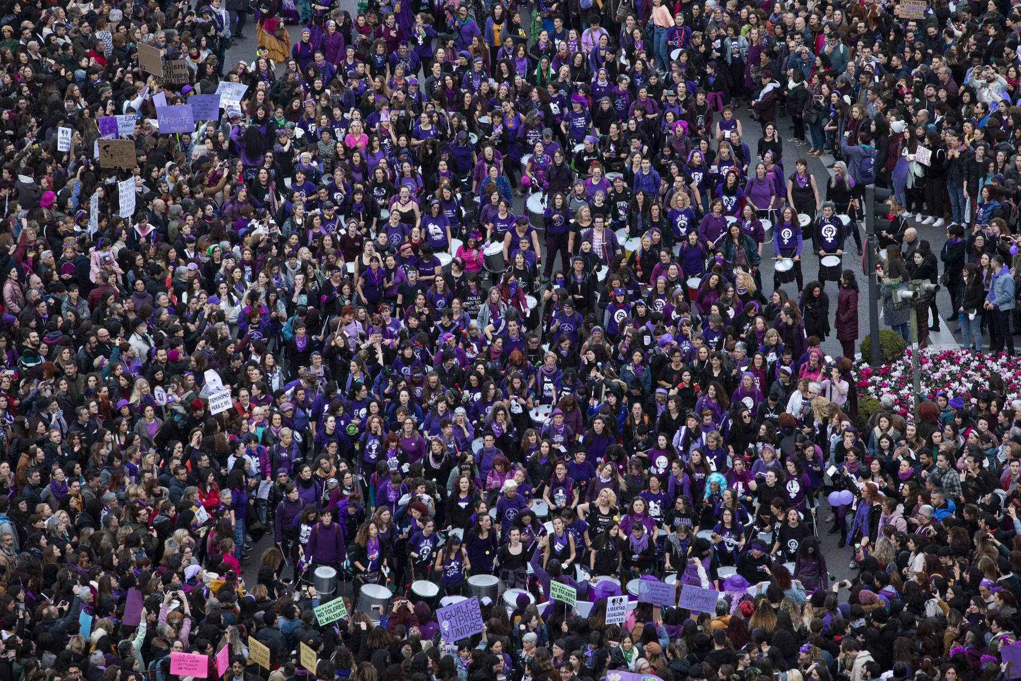 Manifestación del 8 de marzo en Madrid - 1