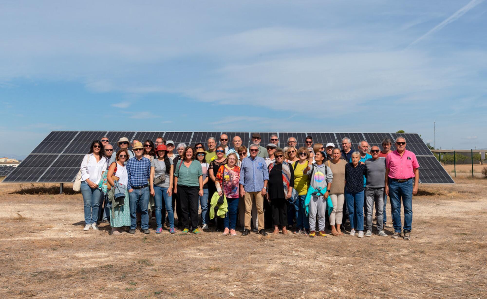 Inaguración de la nueva planta de Som Energia a Anglesola (l'Urgell) (Autoría: Som Energía)