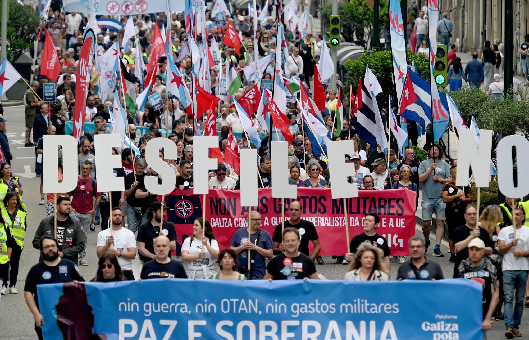 Manifestación Fuerzas Armadas - Vigo 30/05/2026 - 27