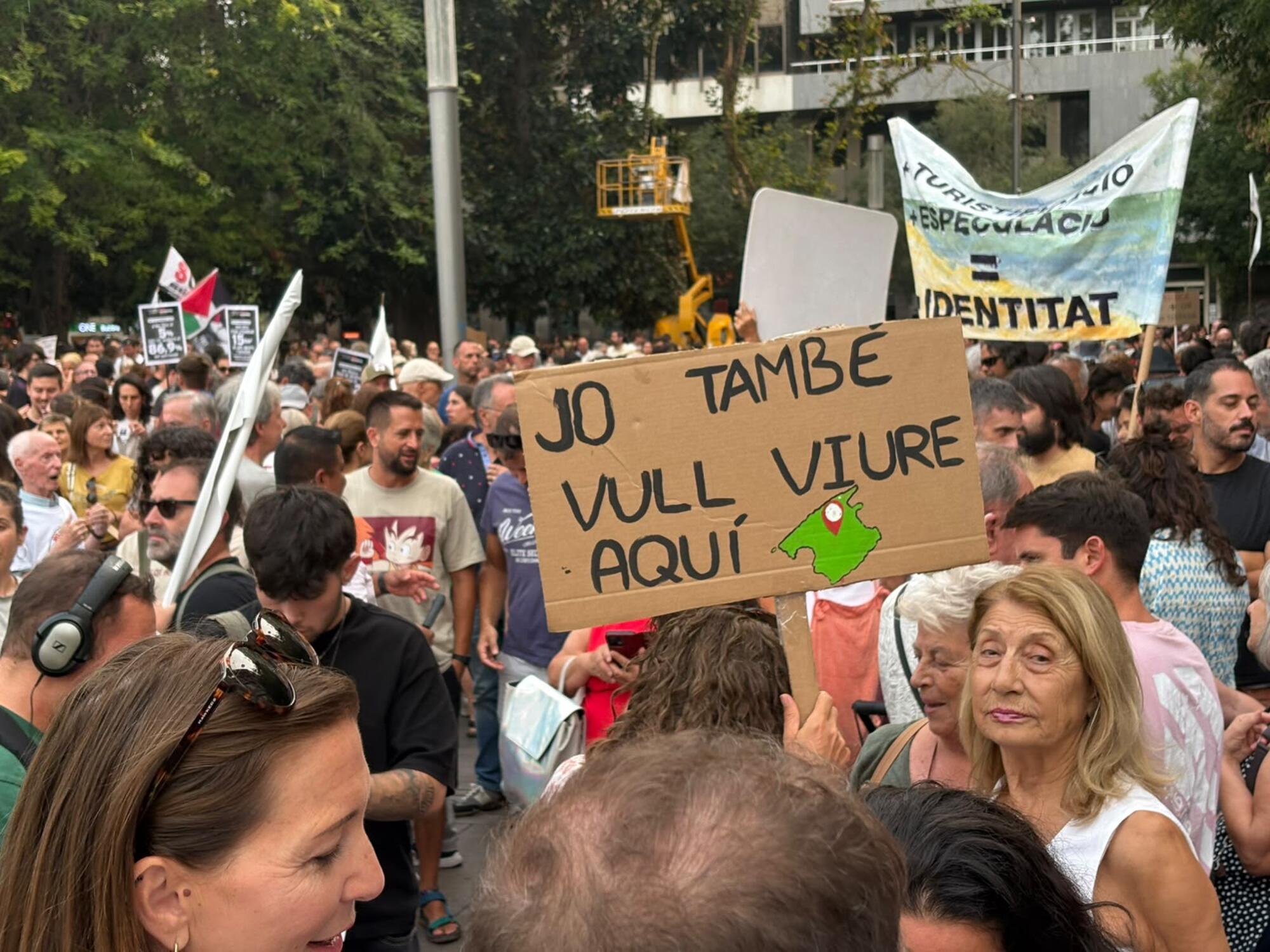 mani palma contra turismo masivo