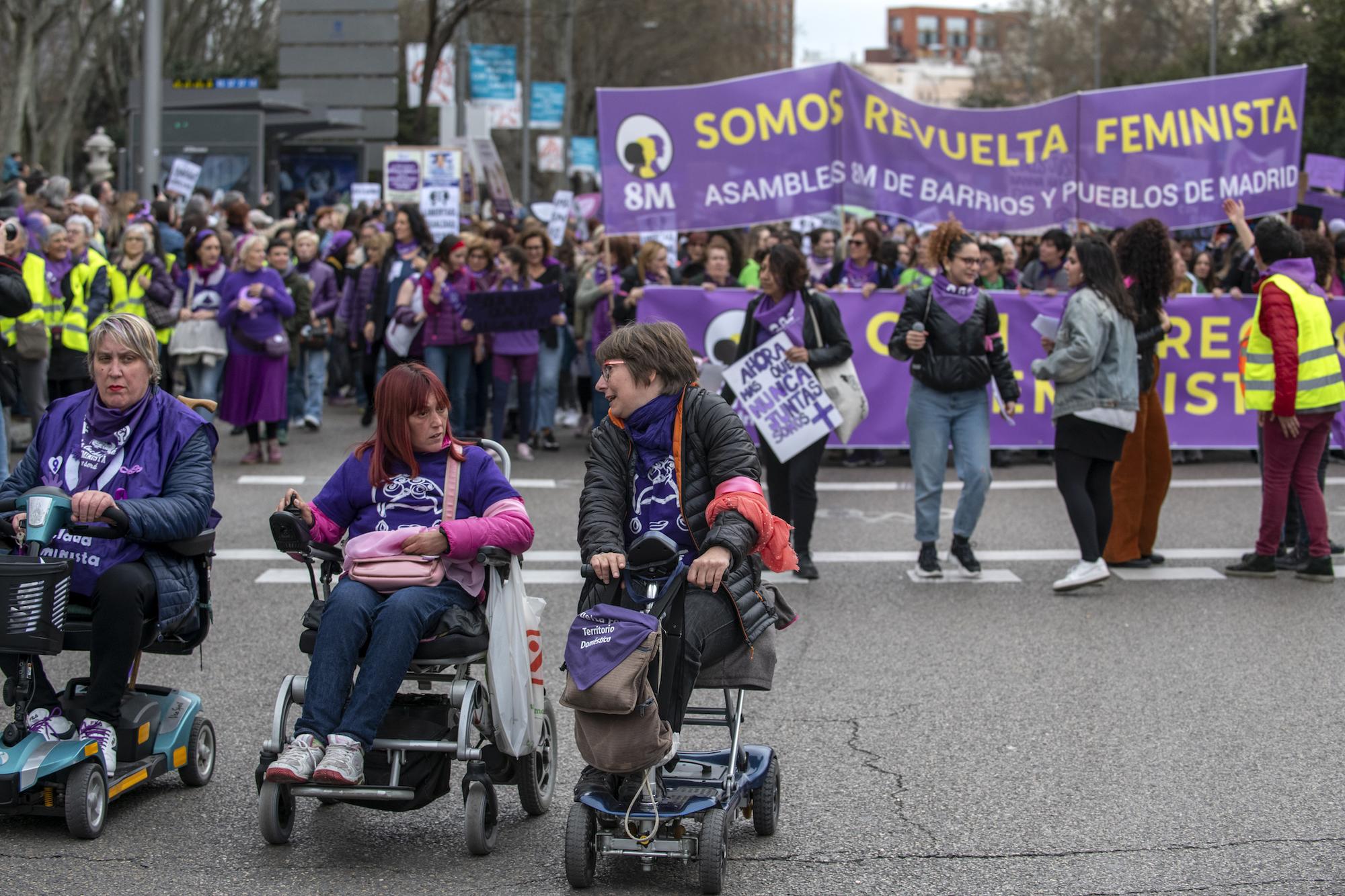 Manifestación del 8 de marzo en Madrid - 16