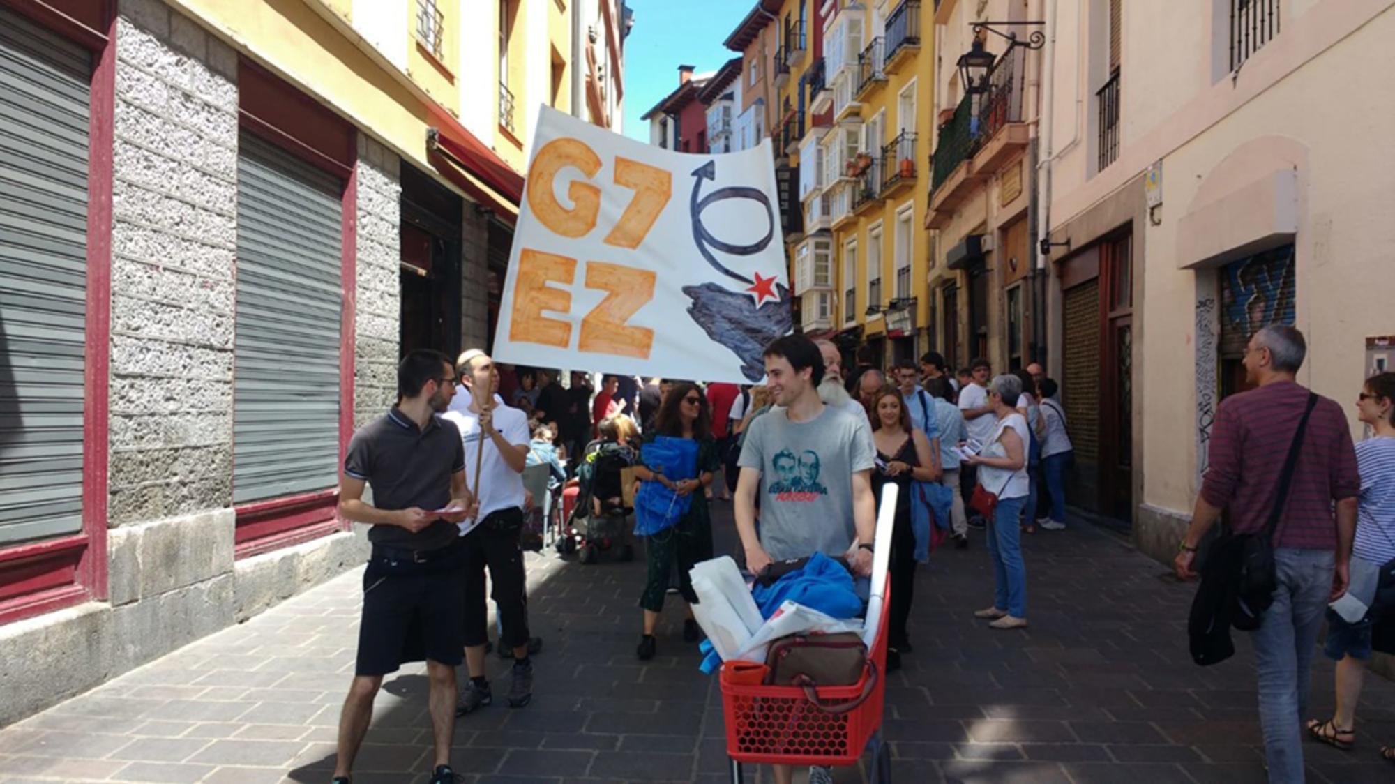 Protesta contra G7