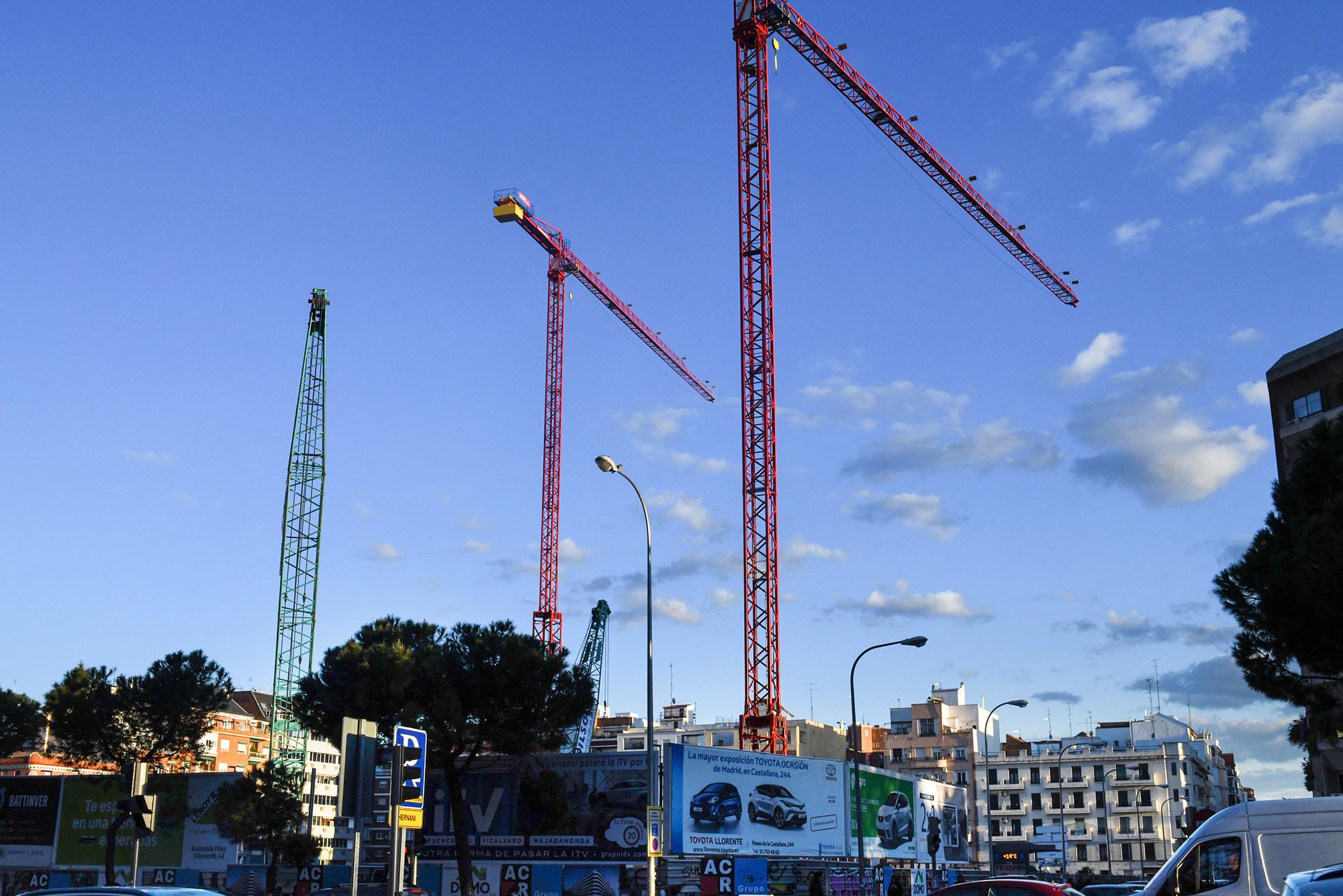 Obras construcción Taller de Artillería de Raimundo Fernández Villaverde