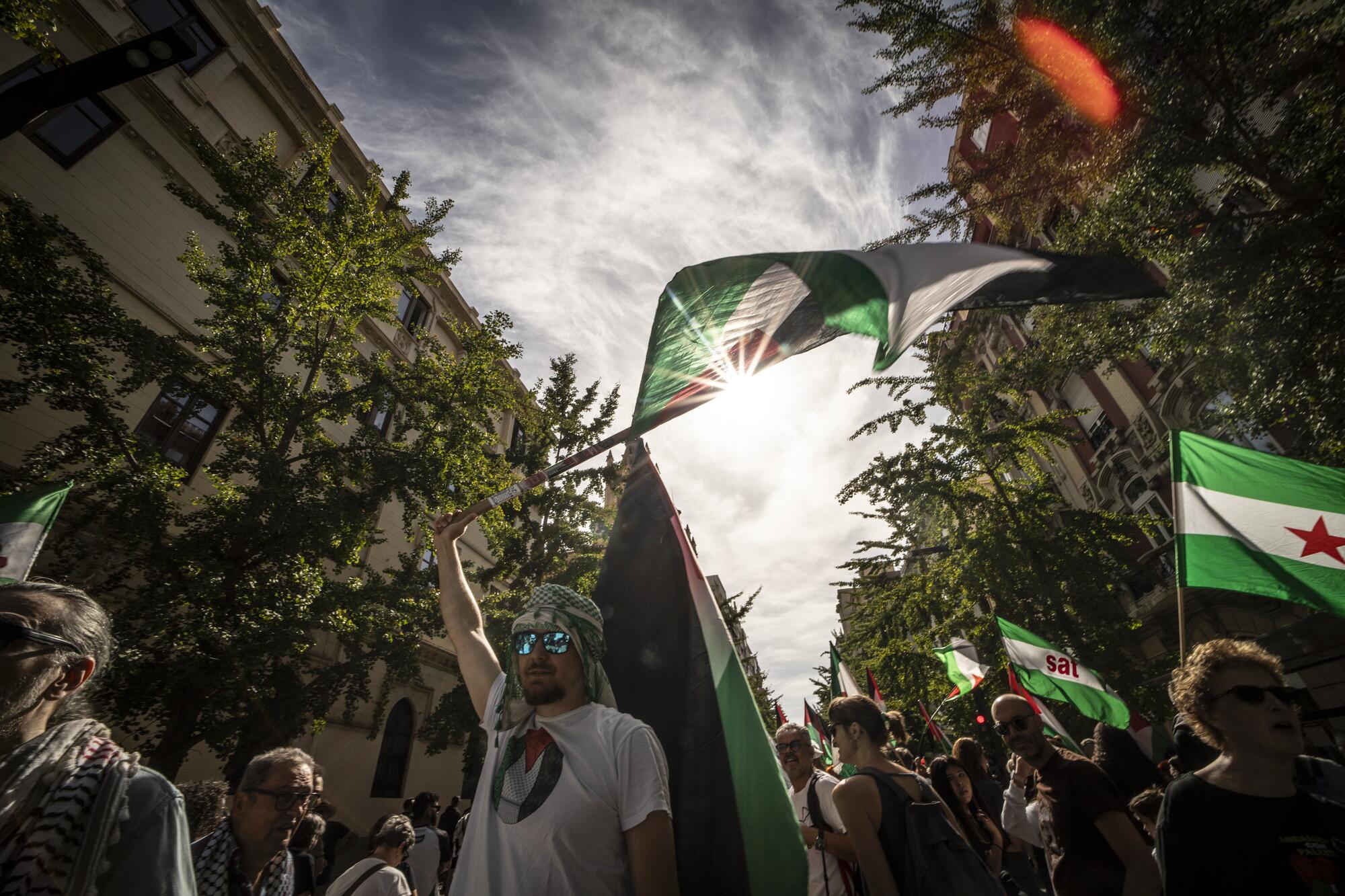 Así fue la huelga general por Palestina en Andalucía - 3
