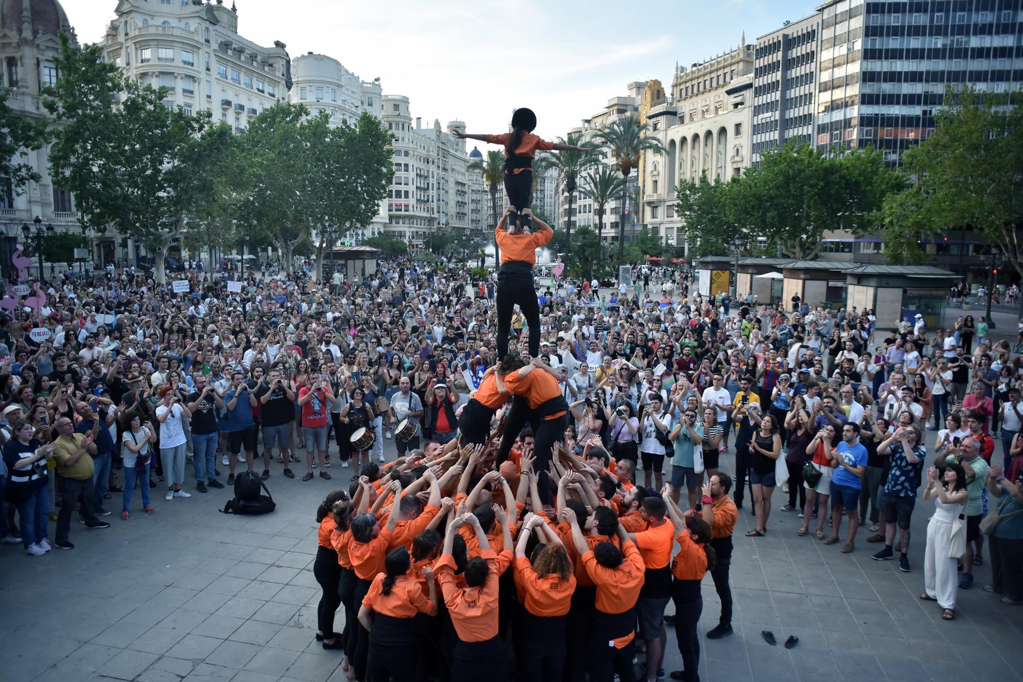 Manifestación contra la ampliación puerto de València - 1