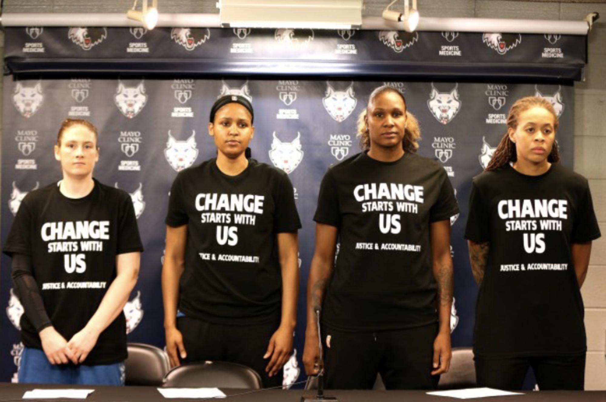 WNBA rueda de prensa