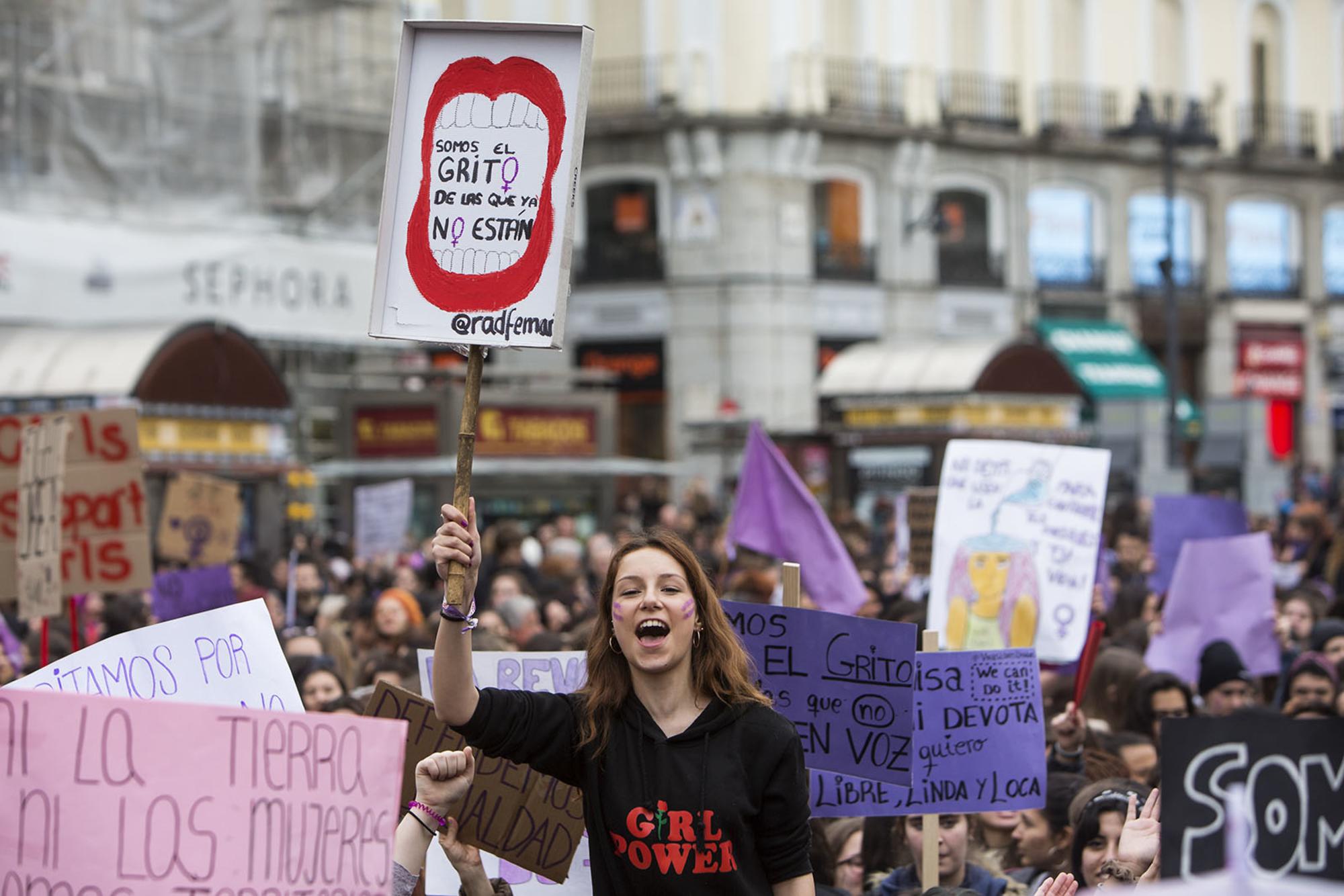 Manifestacion 8 de marzo 8