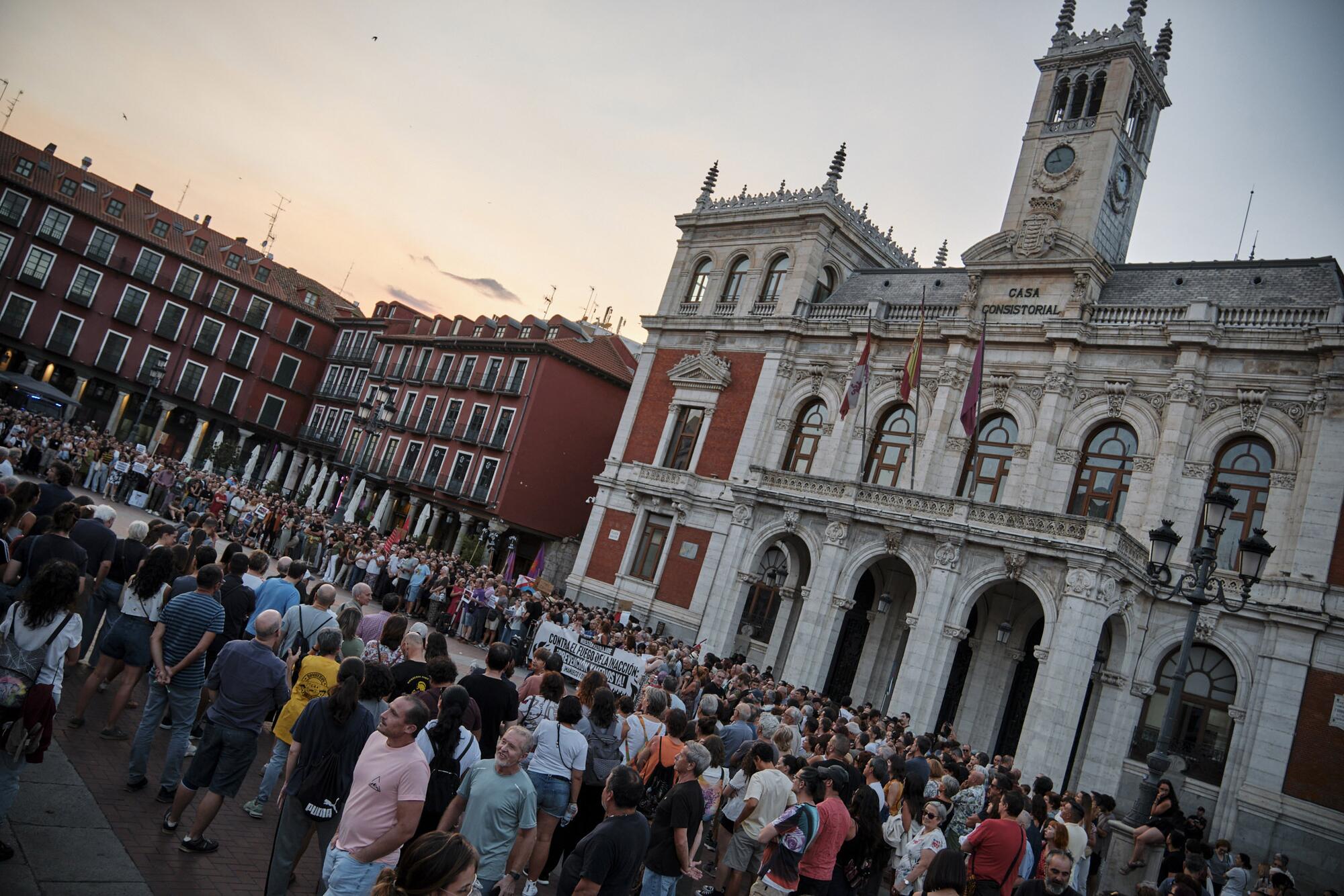 Manifestación Valladolid 20 de agosto Incendios Galeria - 12