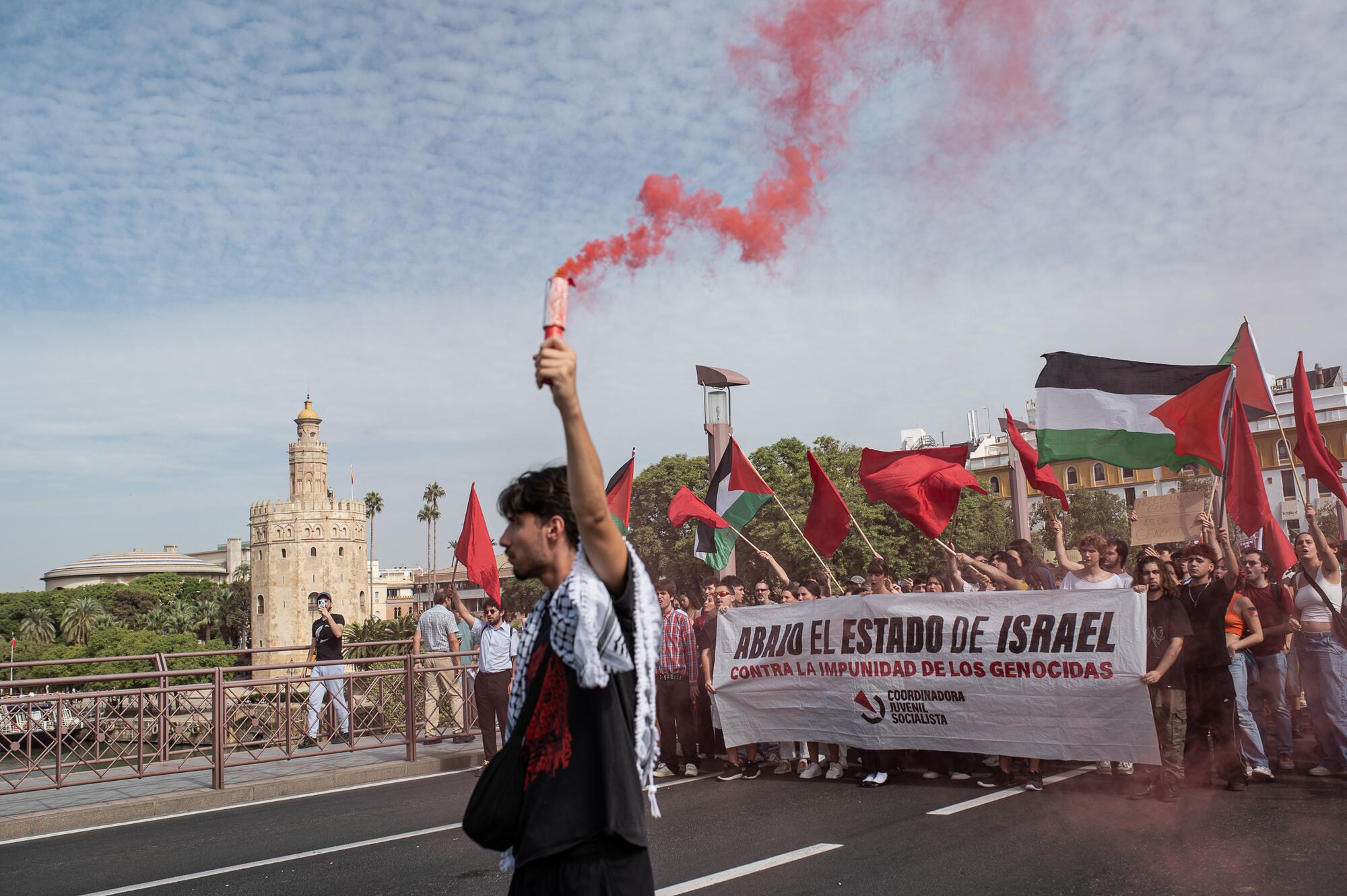Así fue la huelga general por Palestina en Andalucía - 3