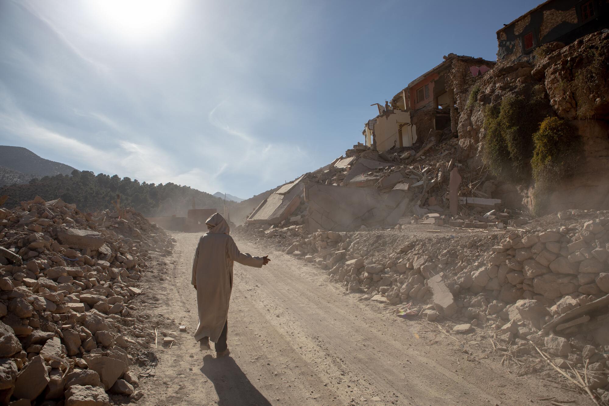 marruecos post terremoto 1