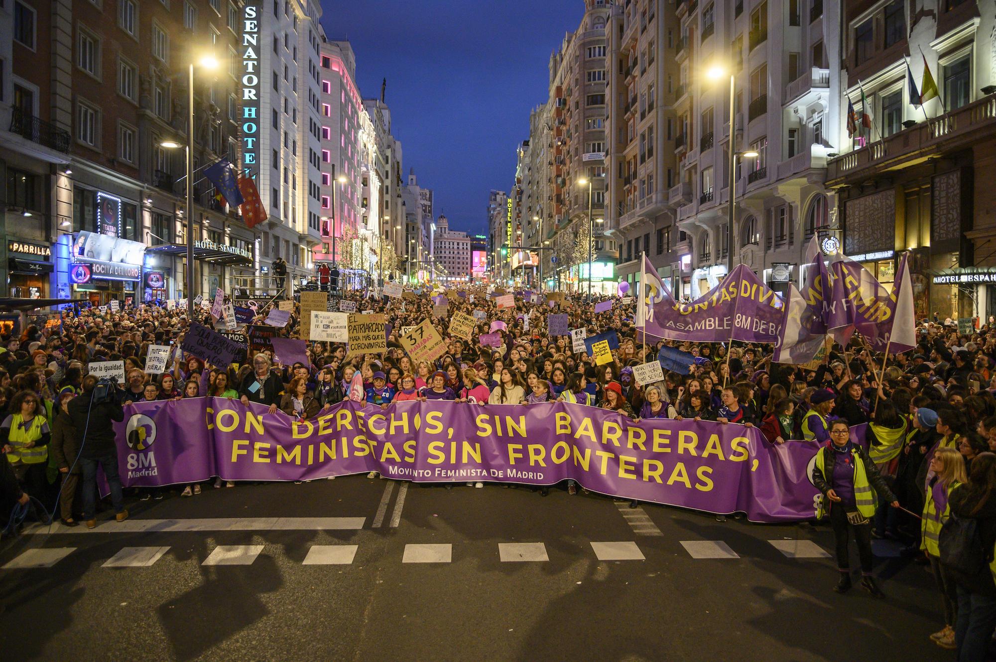 Manifestación del 8 de marzo en Madrid - 24