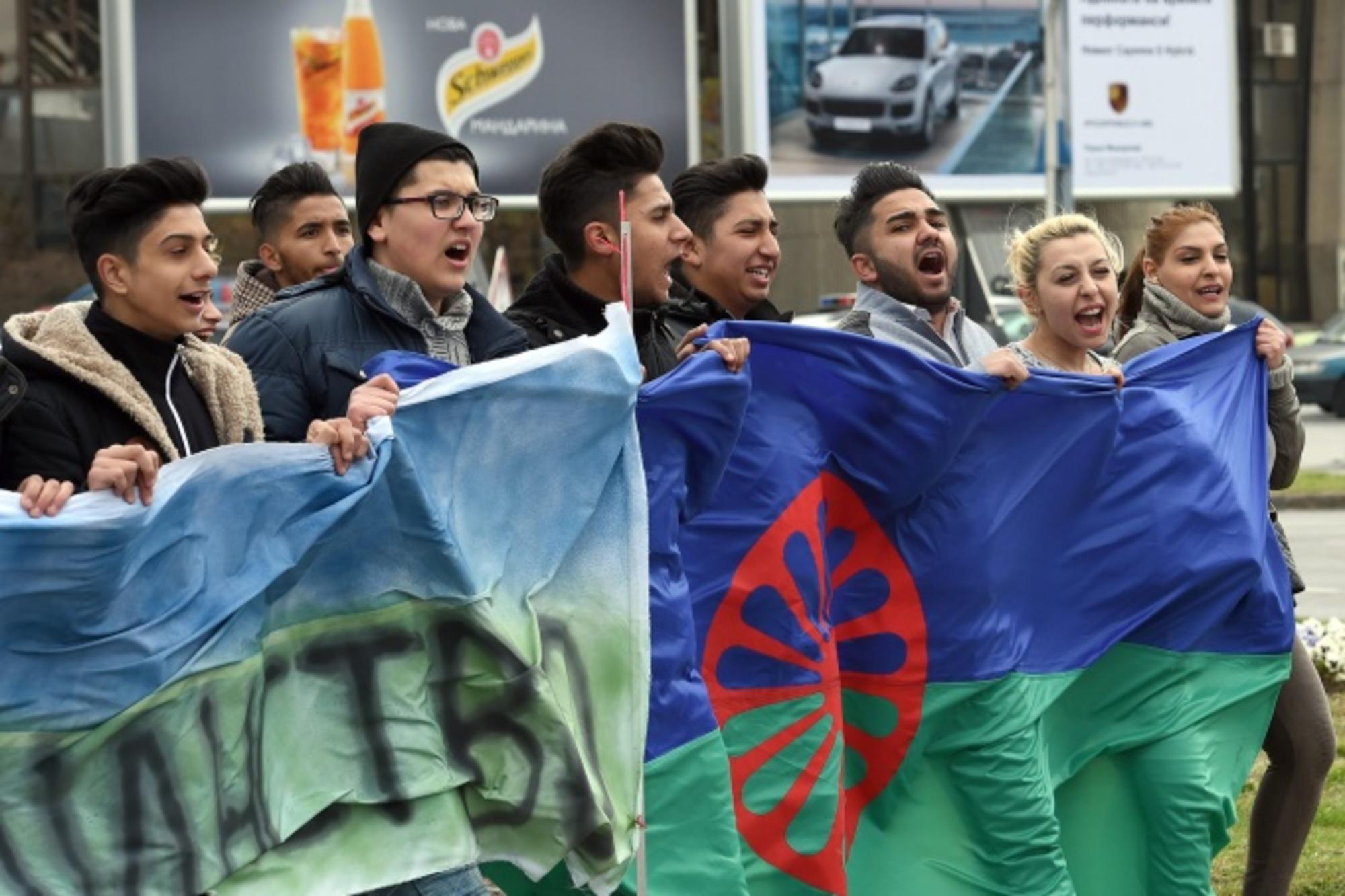 manifestación romaní