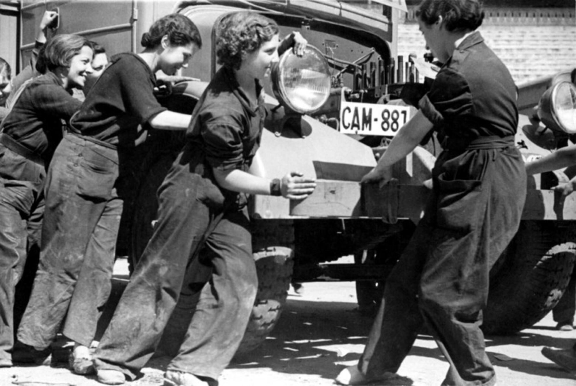 Mecánicas Mujeres Libres Guerra