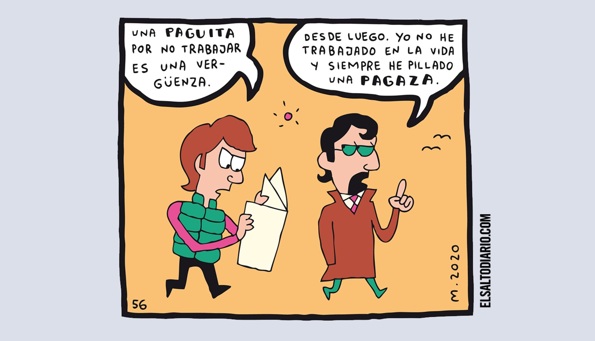Viñeta Mauro Entrialgo 1 de Mayo