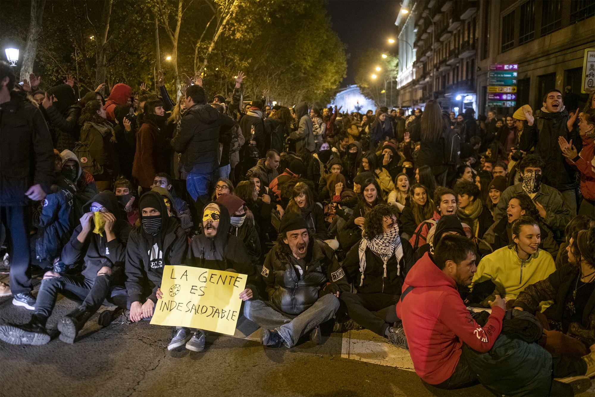 Protesta contra el desalojo de la Ingobernable - 11