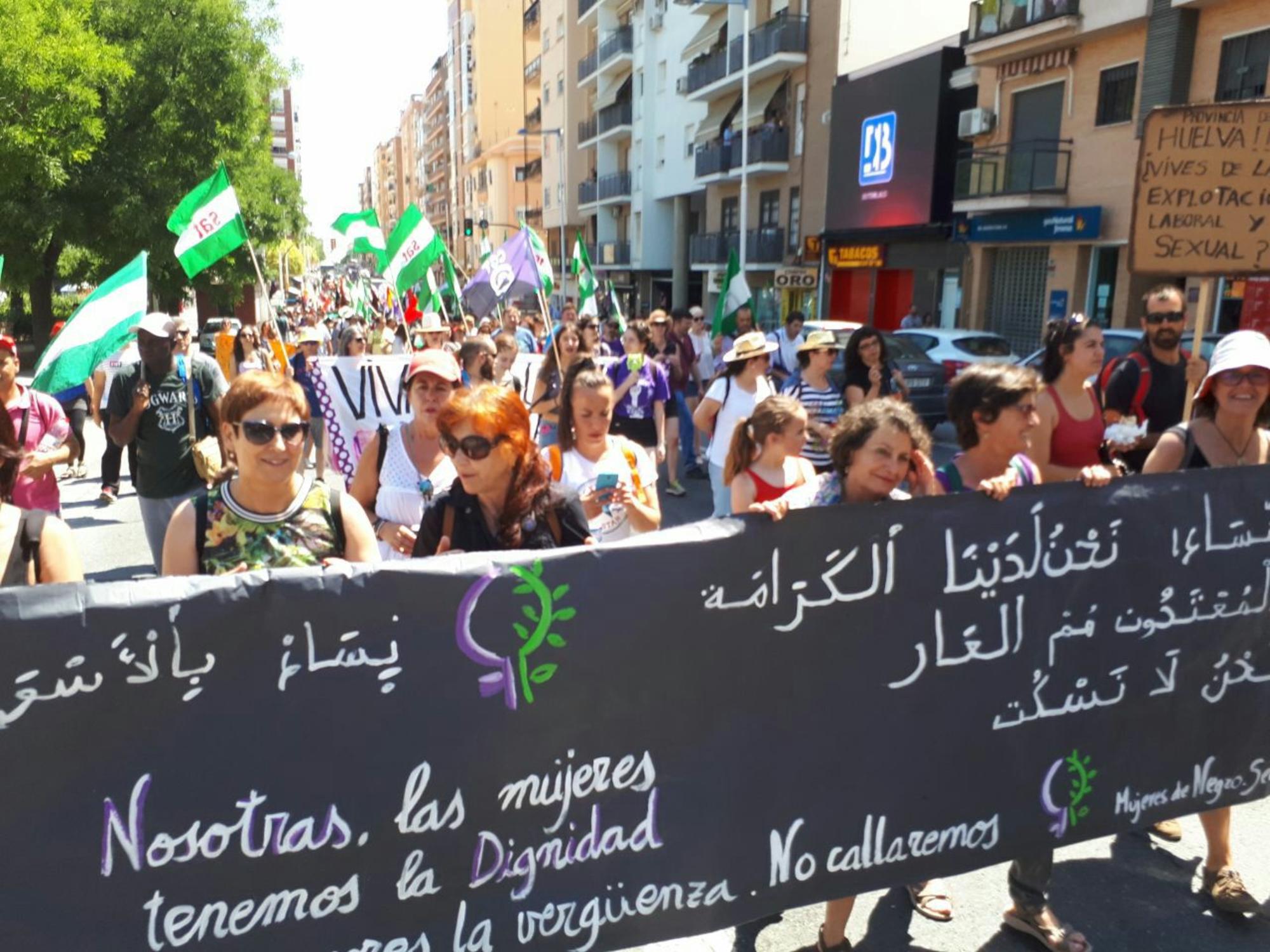 Manifestación Fresa Sin Esclavitud 2