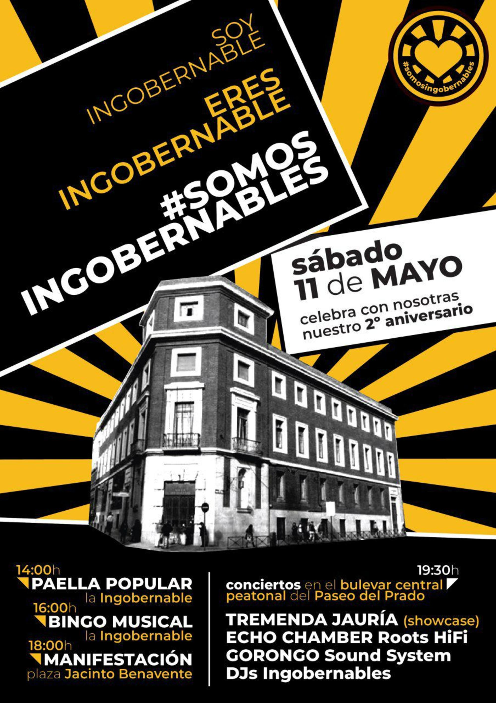 Manifestación La Ingobernable