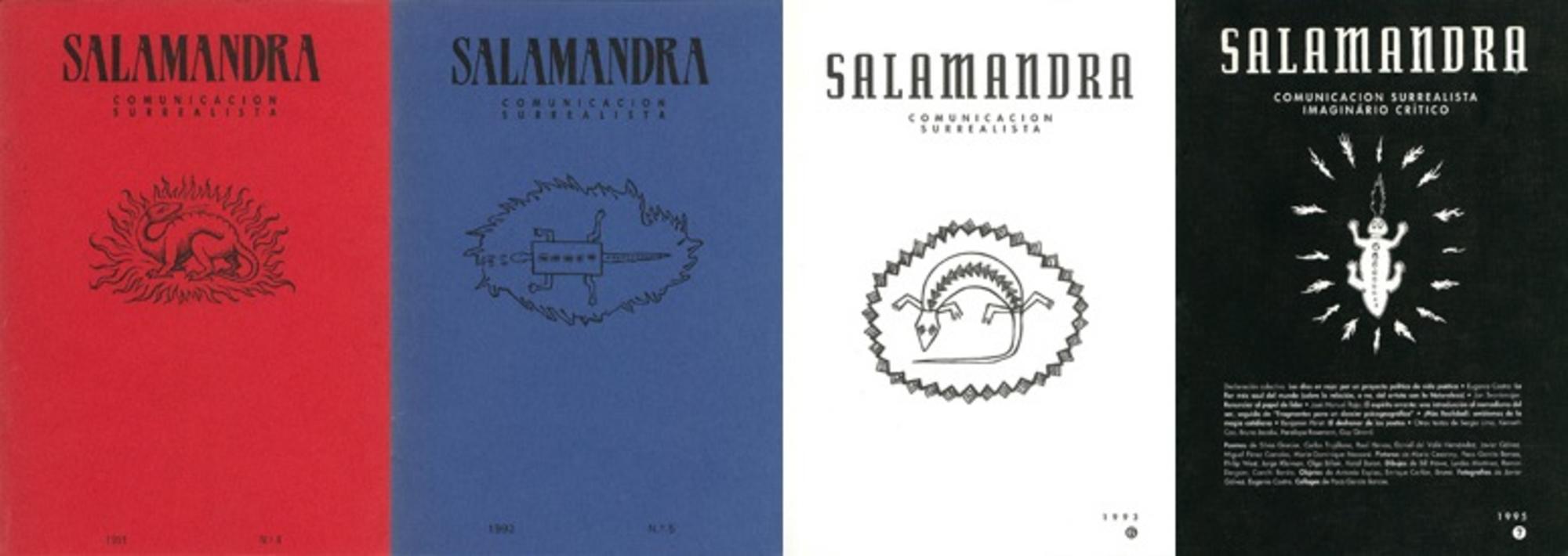 Ejemplares de la revista Salamandra, Grupo surrealista de Madrid