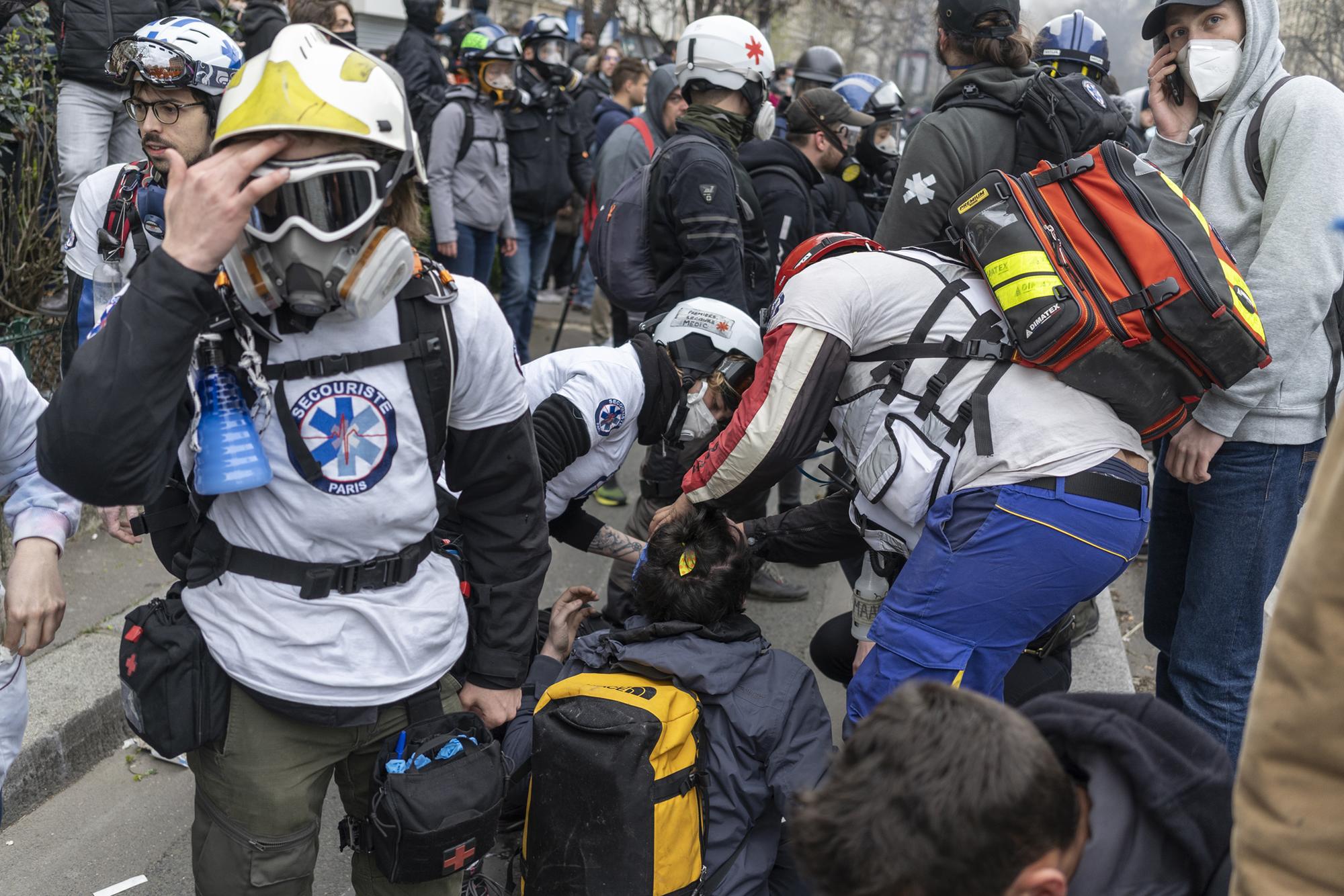 Movilizaciones en París contra la reforma de las jubilaciones - 13